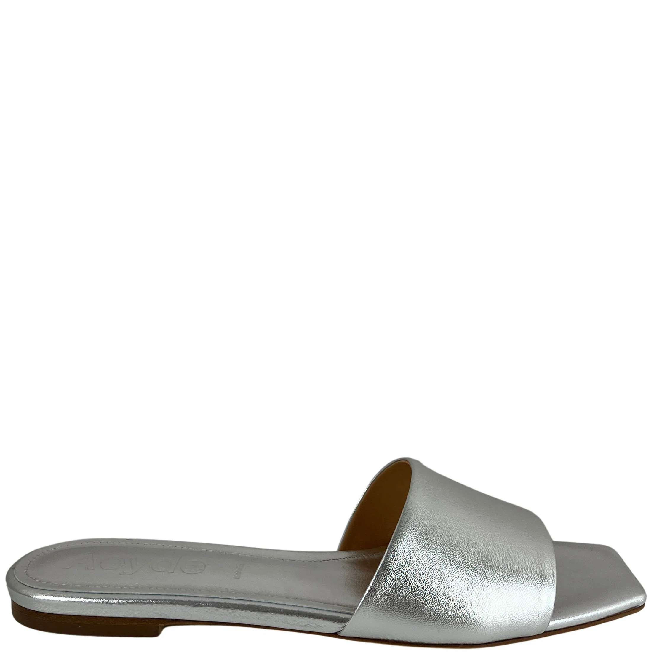 Aeyde Anna Sandals in Silver