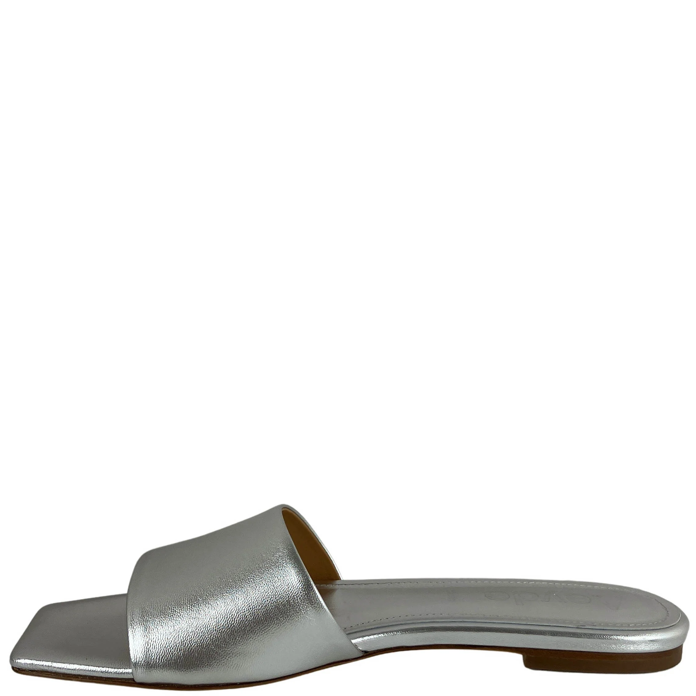 Aeyde Anna Sandals in Silver - Image 2