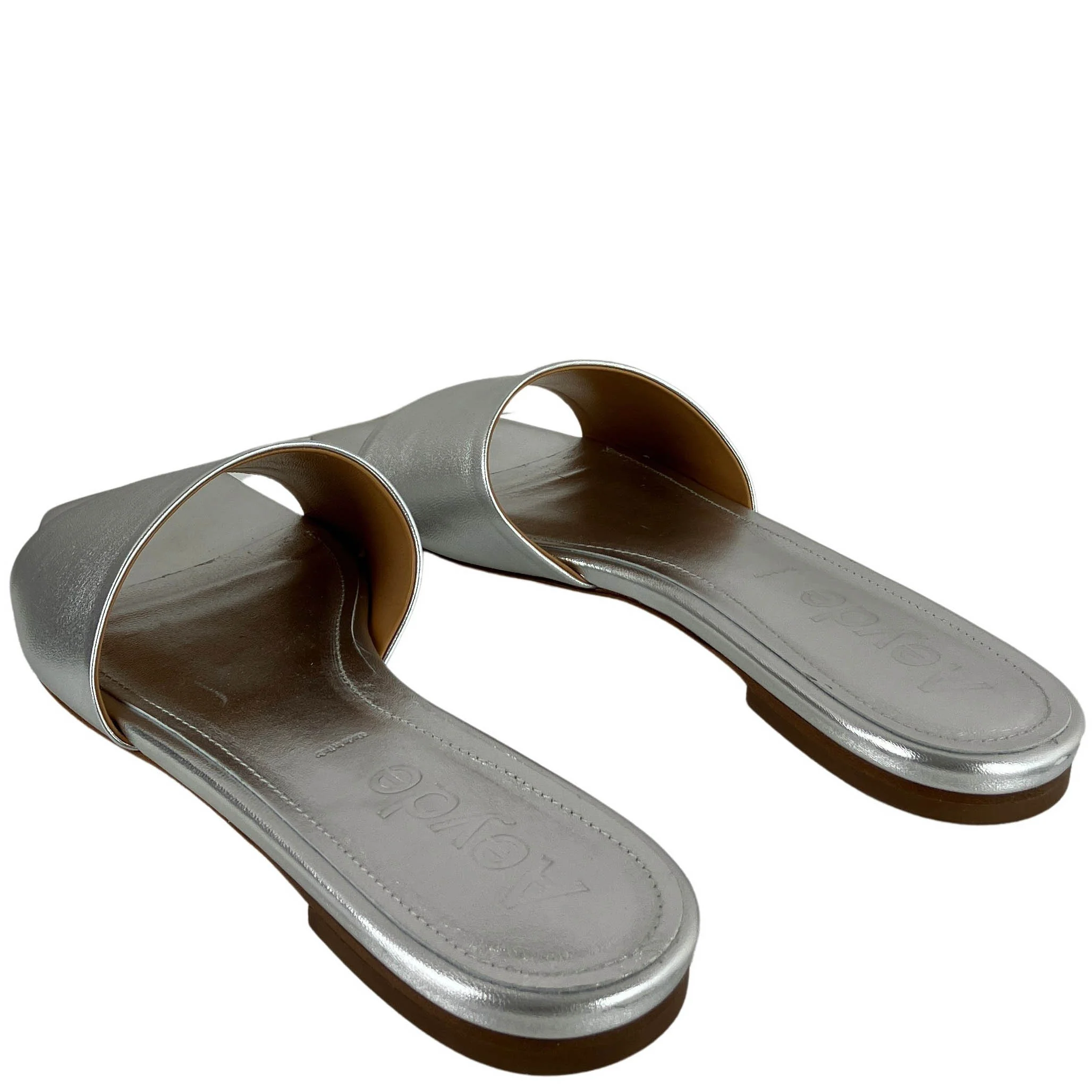 Aeyde Anna Sandals in Silver - Image 5