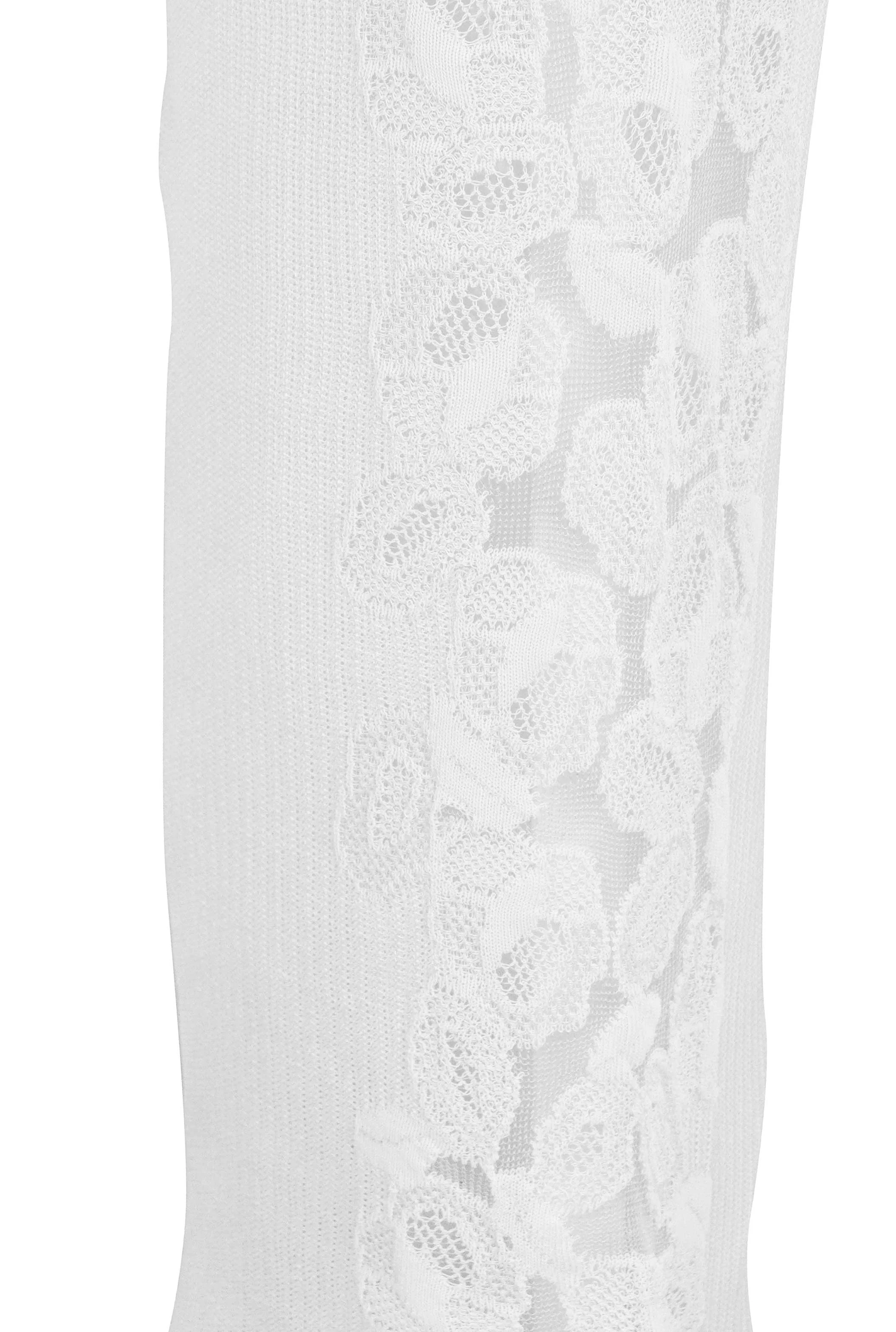 Alaïa Guipure Knit Lace Tank Dress in White - Image 4