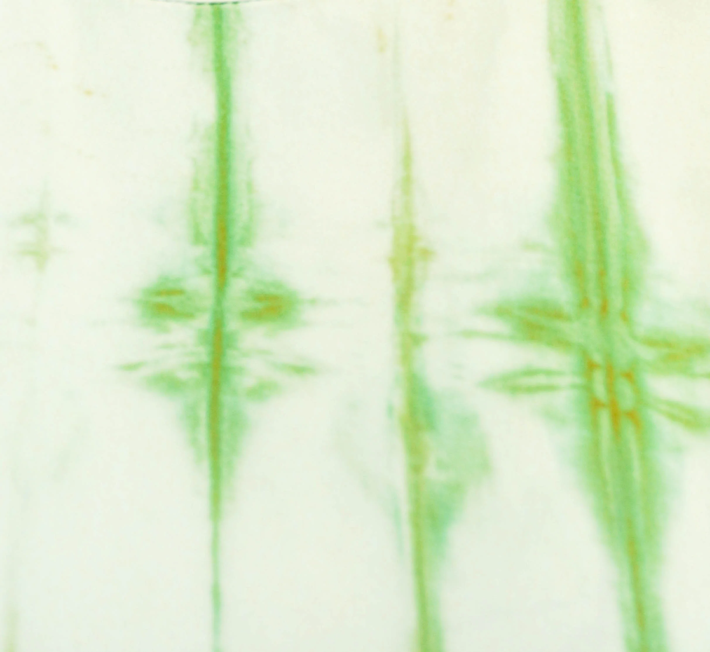 Alejandra Alonso Rojas Silk Dress in Green Shibori - Image 3