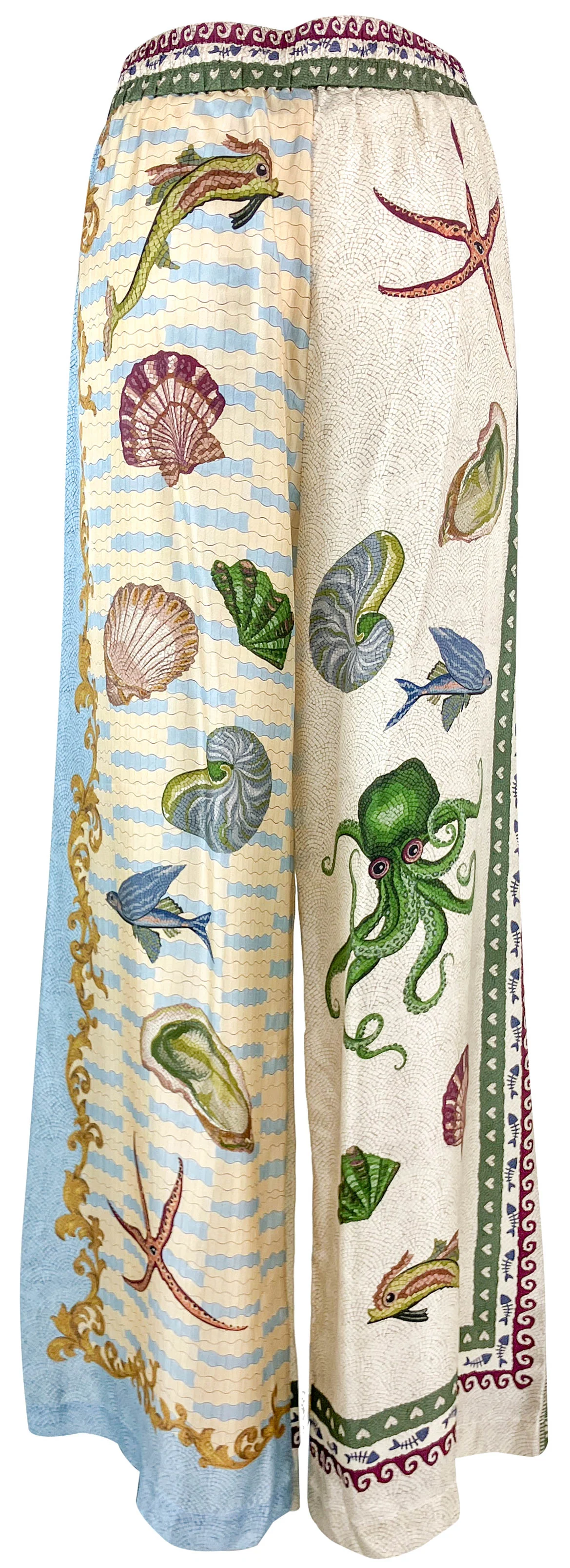 Alémais Bath House Silk Pants Multi - Image 2