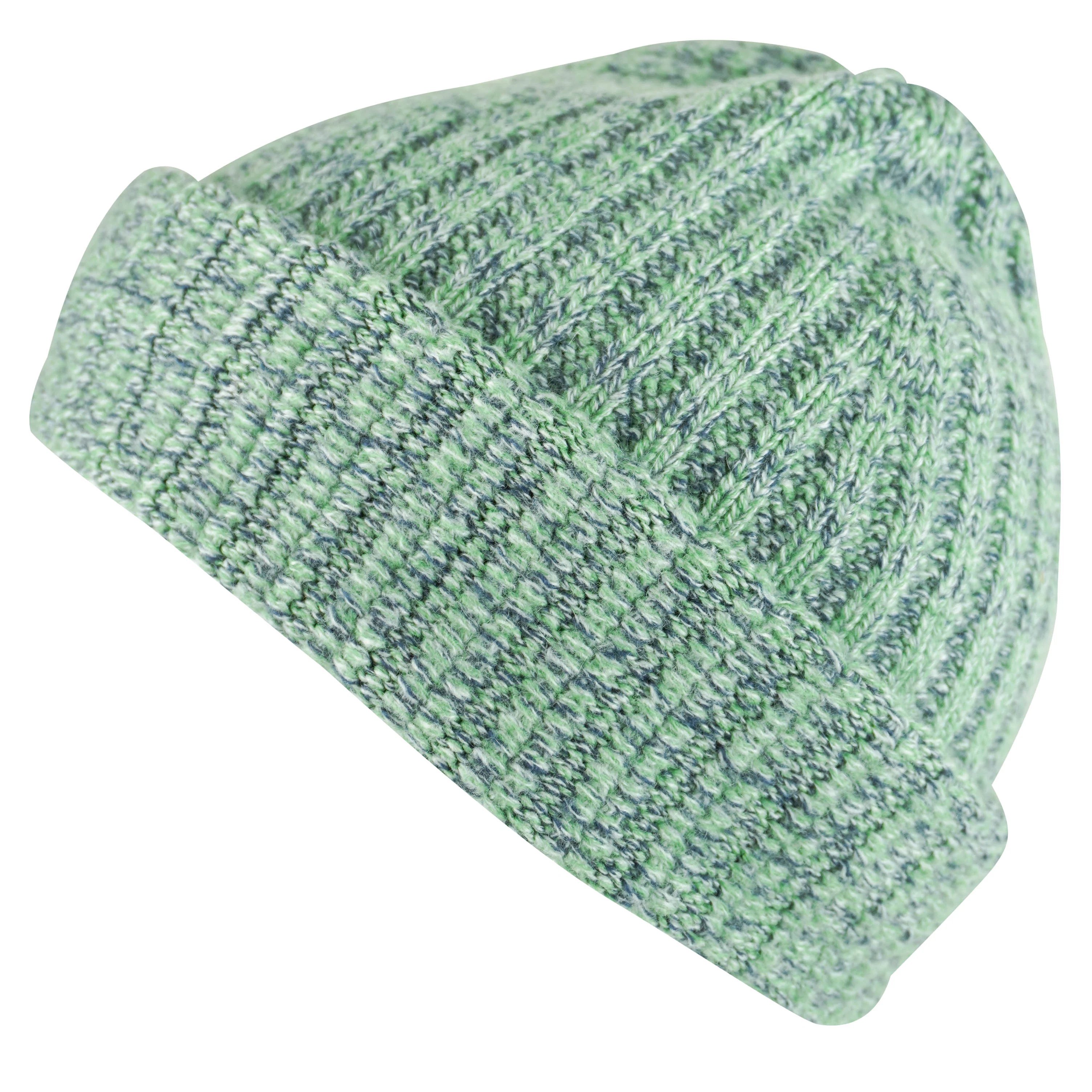 Barrie Knit Beanie in Green - Image 2