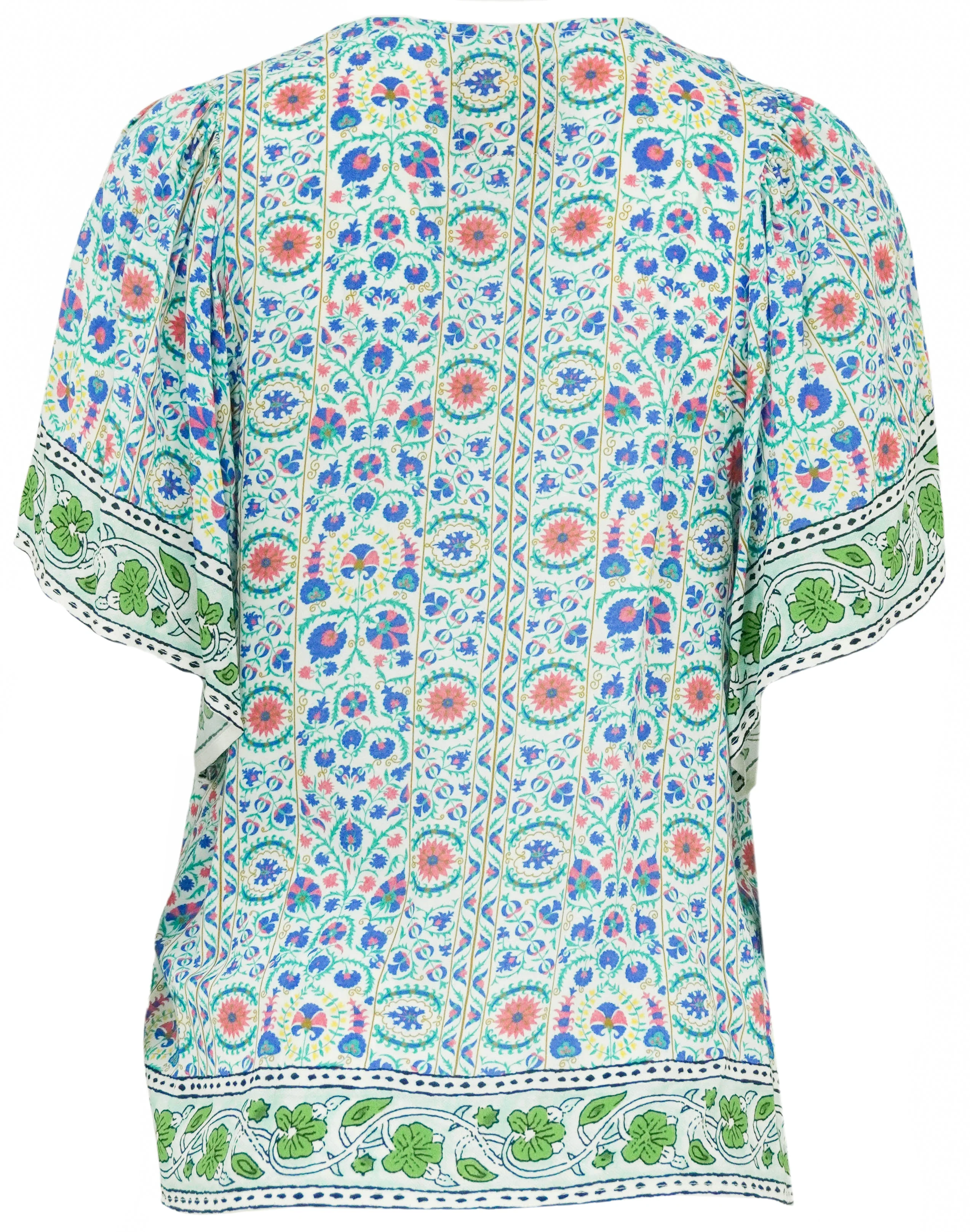 Bell Printed Angel Top in Multicolor - Image 2