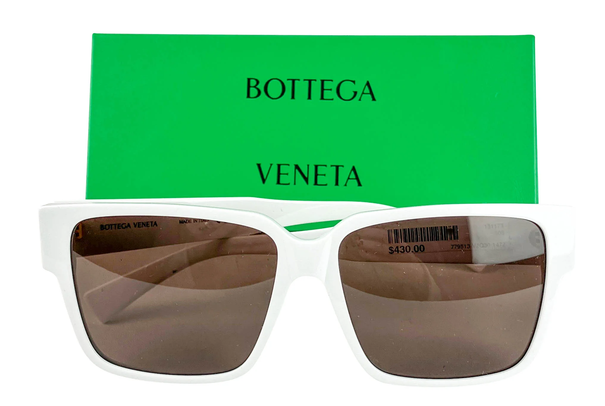 Bottega Veneta Sunglasses in White - Image 5