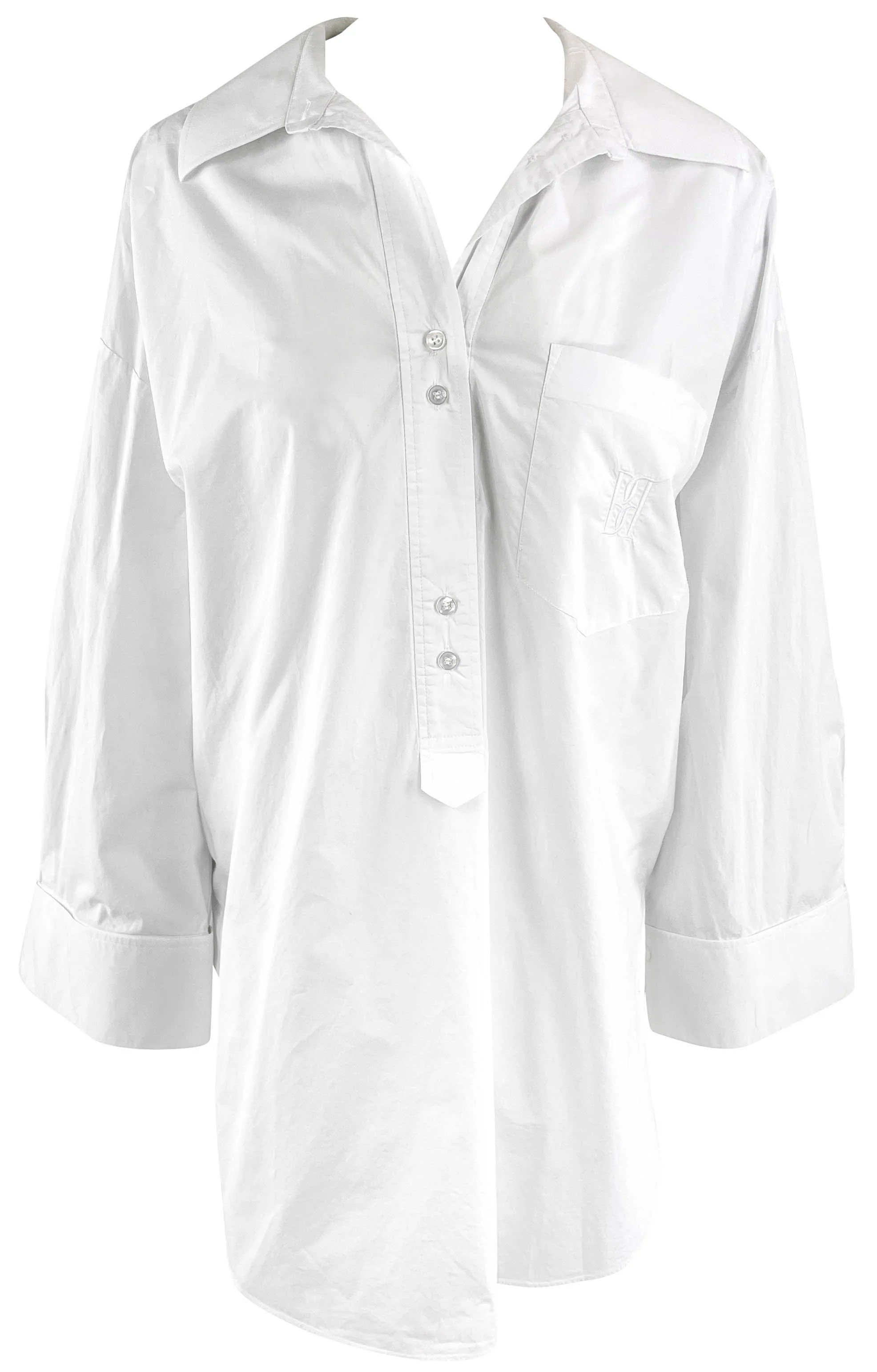 By Malene Birger Tunic Shirt in White