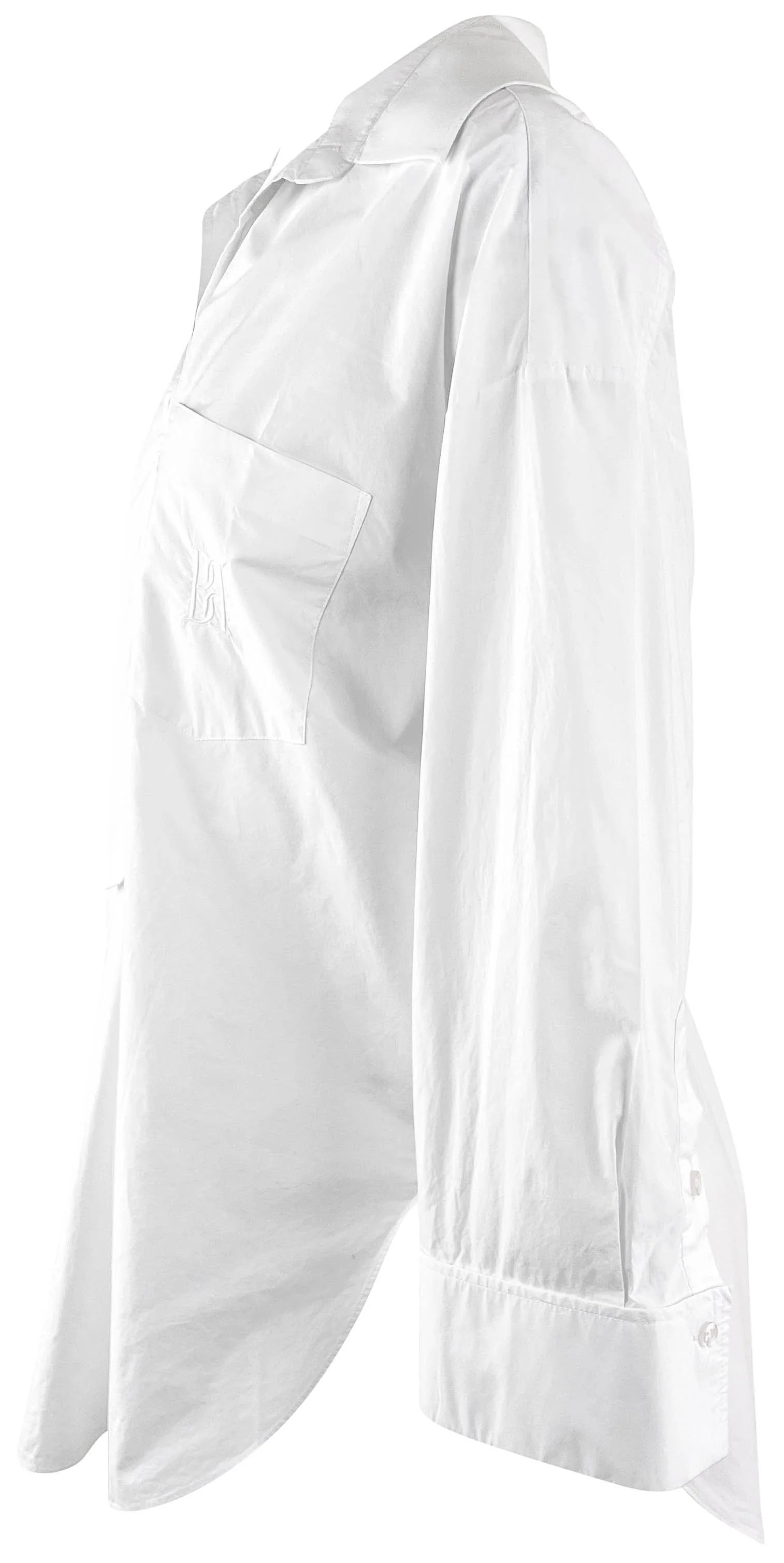 By Malene Birger Tunic Shirt in White - Image 3