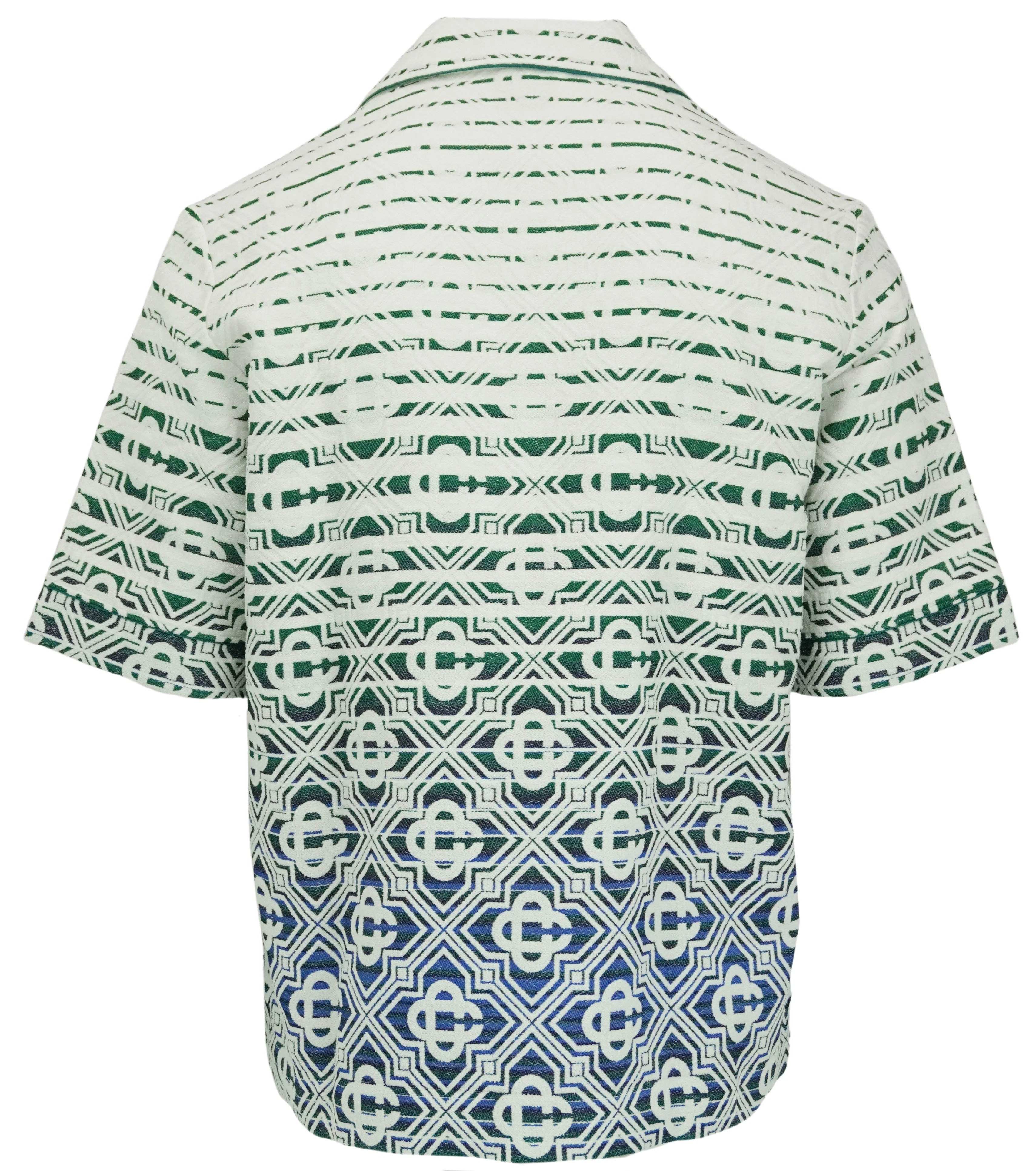 Casa Blanca Towelling Shirt in Monogram Gradient - Image 2