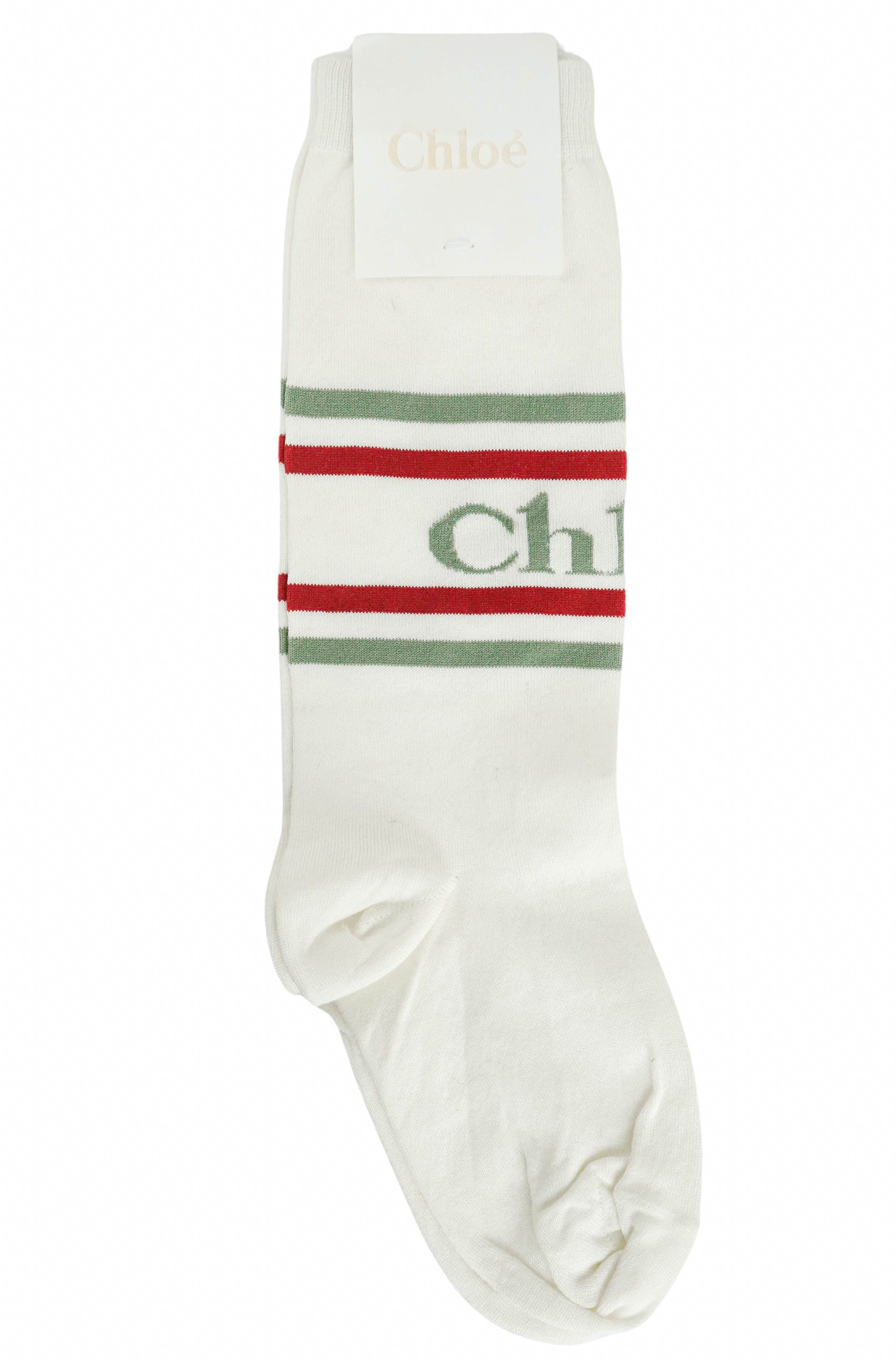 Chloè Socks in Sage and Wine