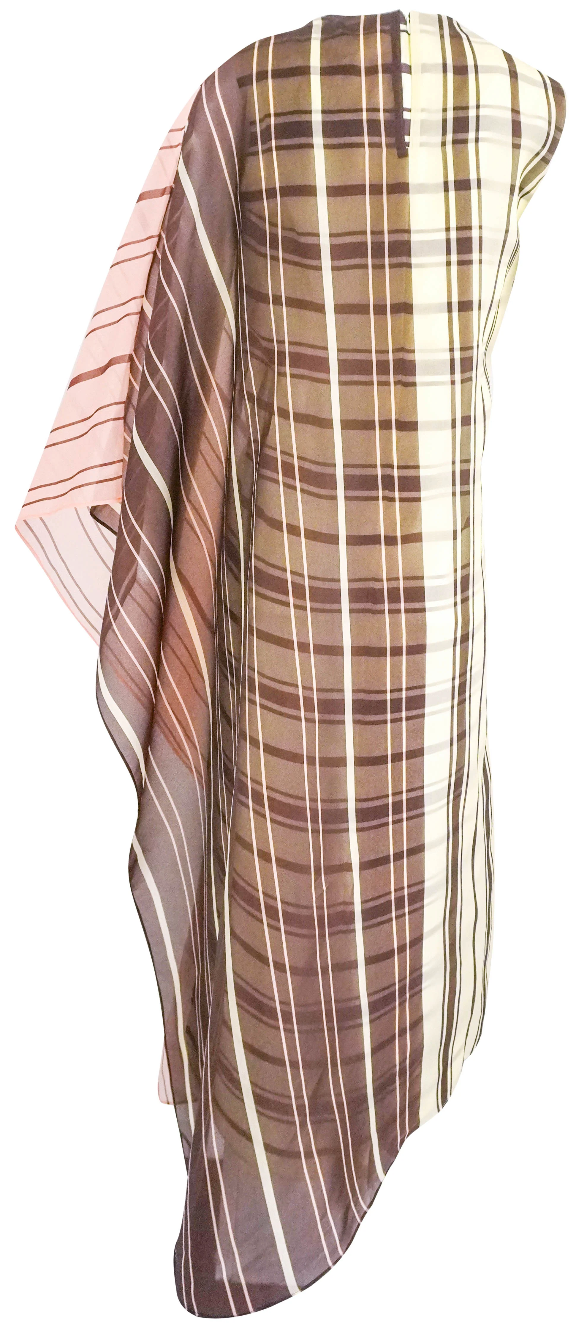 Christian Wijnants Deelas Dress in Chocolate Blush Vanilla - Image 2