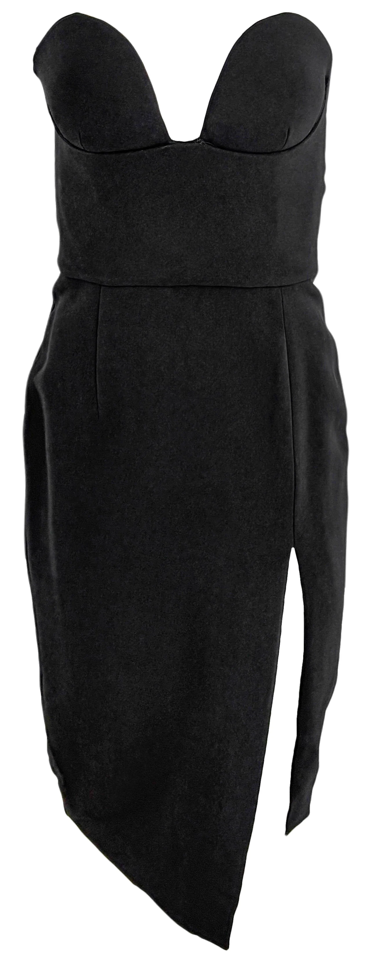 Et Ochs Samantha Strapless Dress in Black
