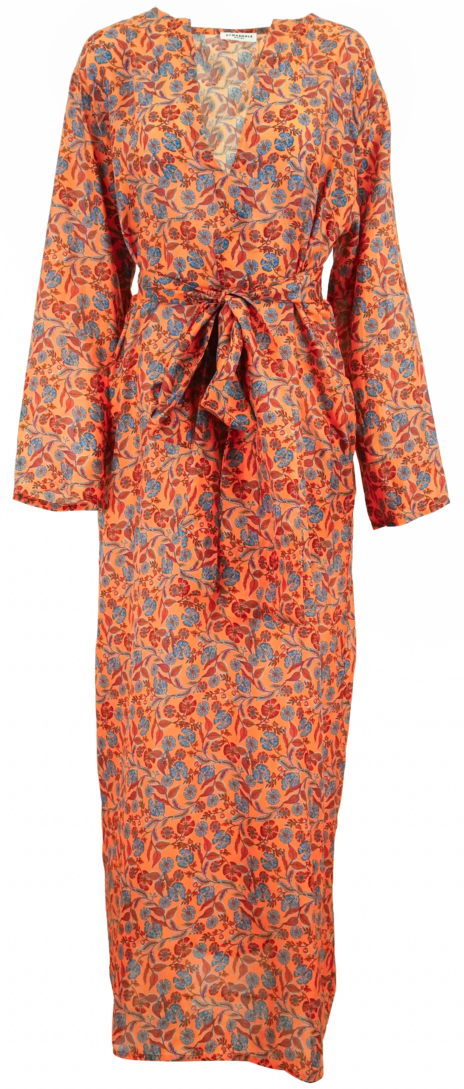 Eywasouls Malibu Ines Maxi Dress in Burnt Blaze