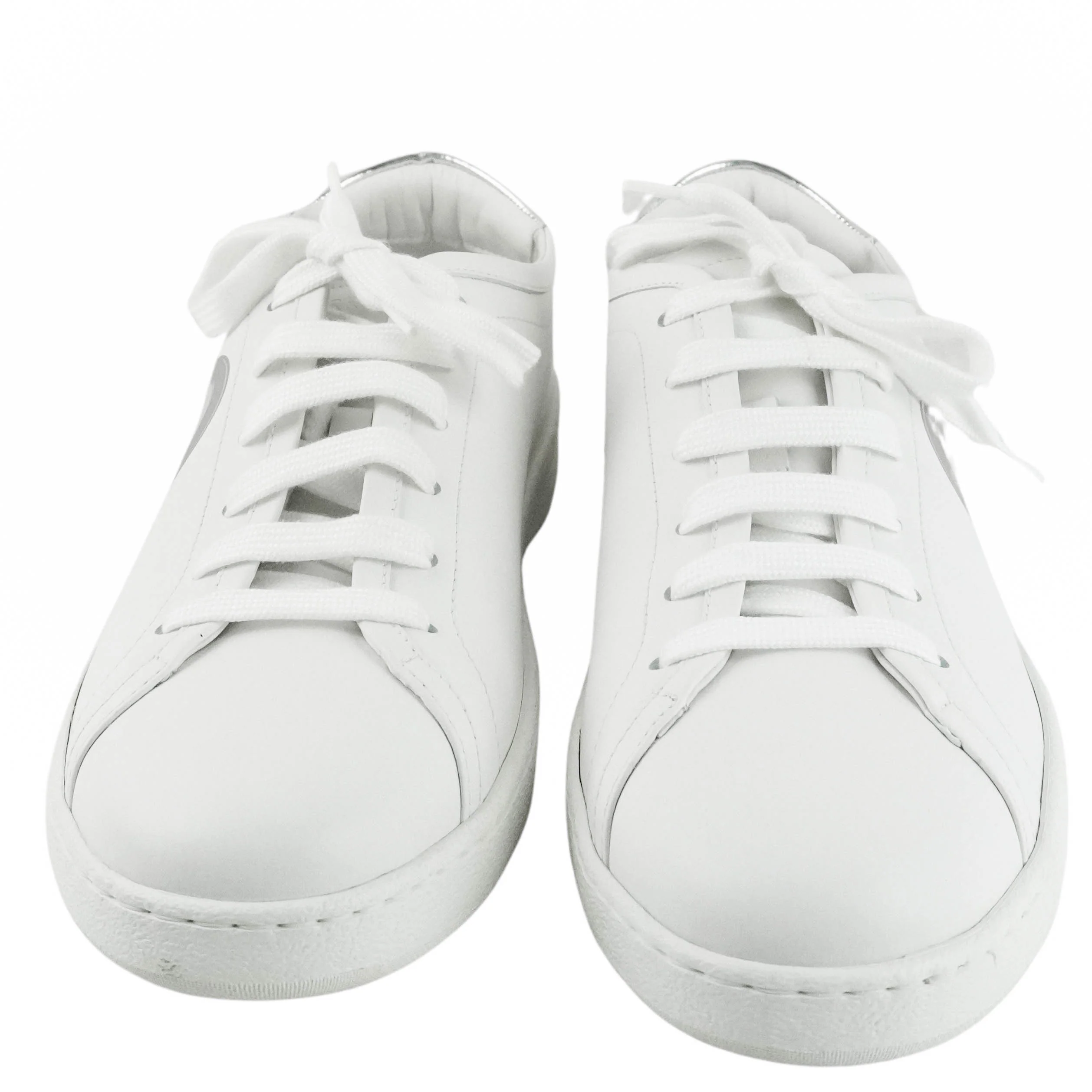 Ferragamo Brandy Sneakers in White - Image 5
