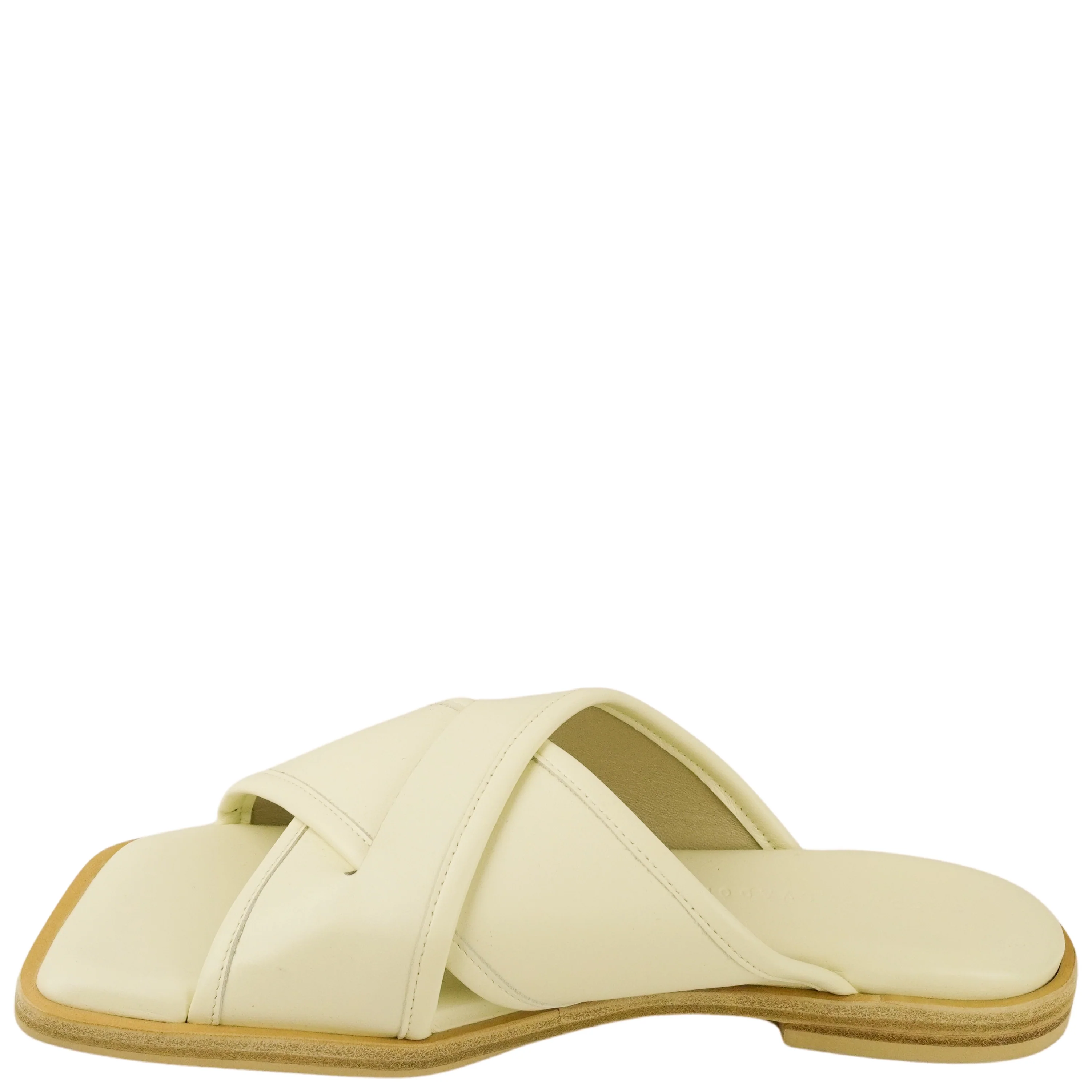 Frēda Salvador Marta Slides in Dove White - Image 2