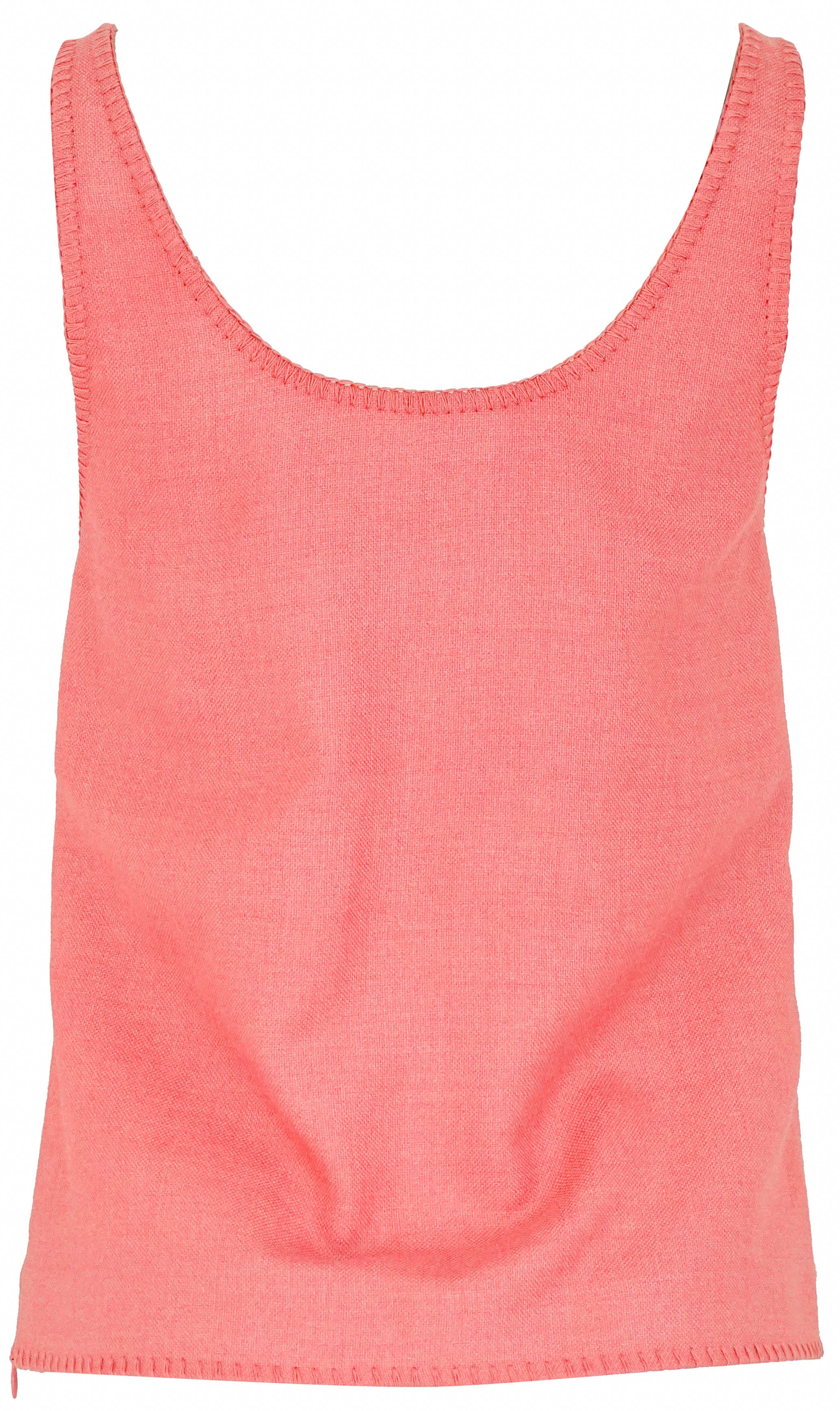 Gabriela Hearst Muriel Tank in Watermelon - Image 2
