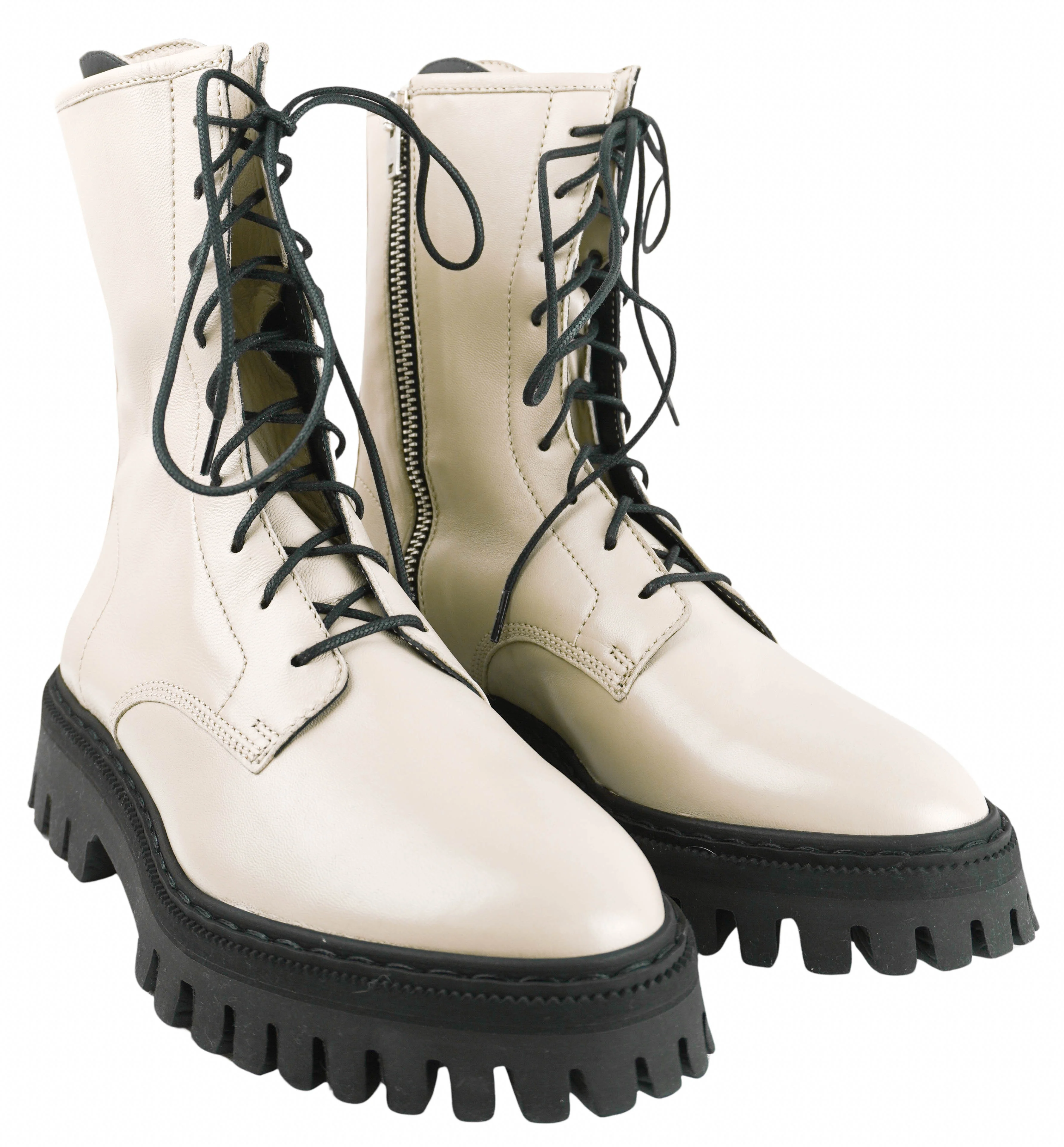 Iro Paris Kosmic Rangers Boots in Beige - Image 3