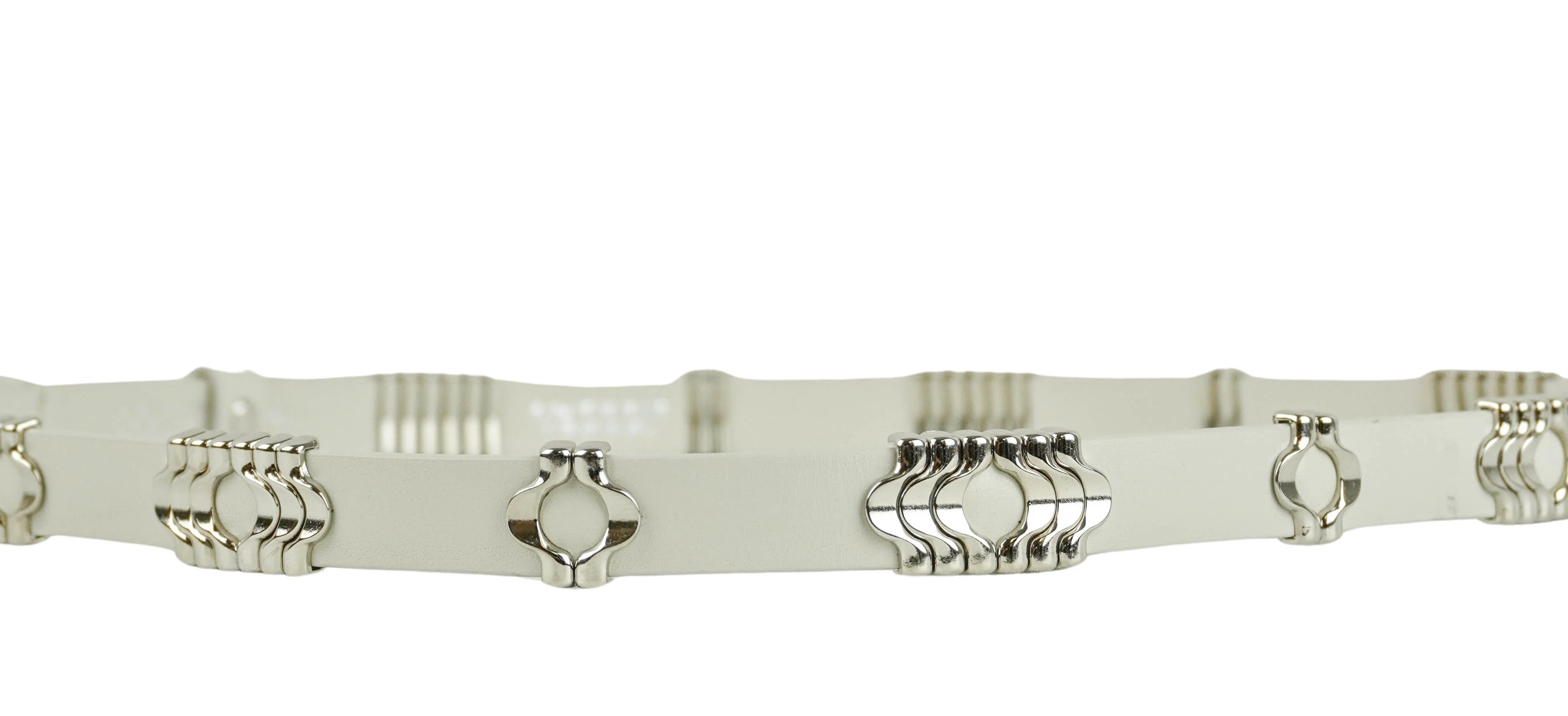 Isabel Marant Odena Belt in Chalk/Silver - Image 2