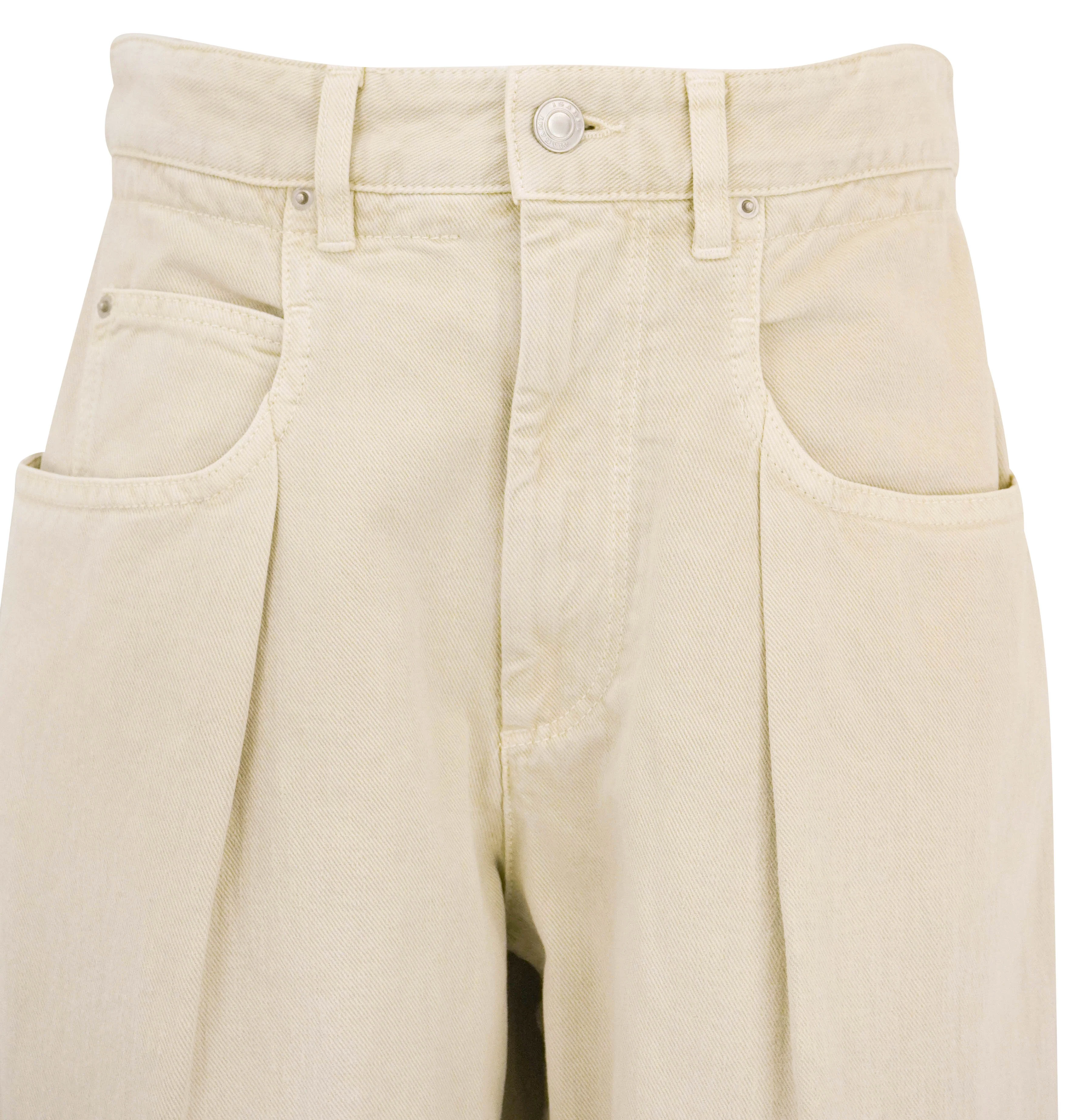 Isabel Marant Rachelle Denim in Ecru - Image 3