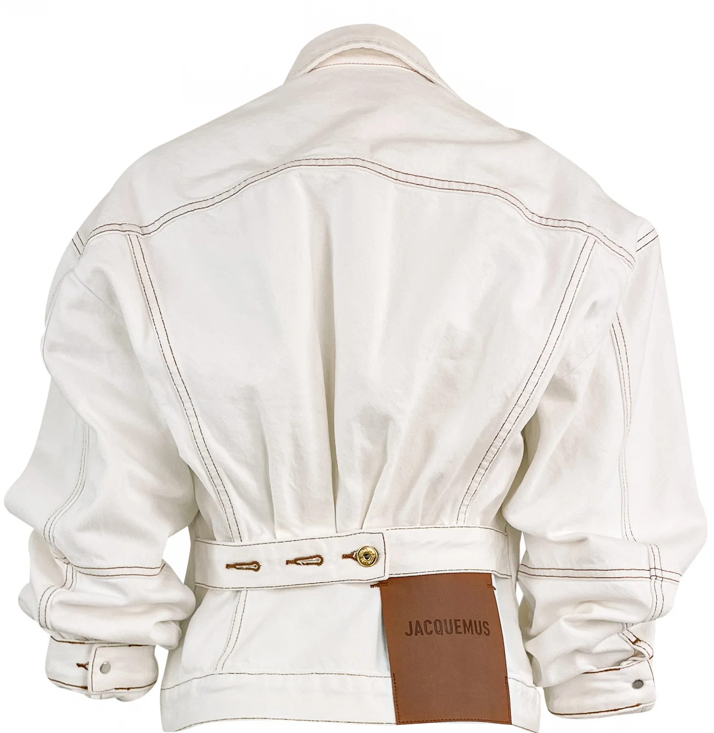 Jacquemus La Croisière Jacket in Off White - Image 2