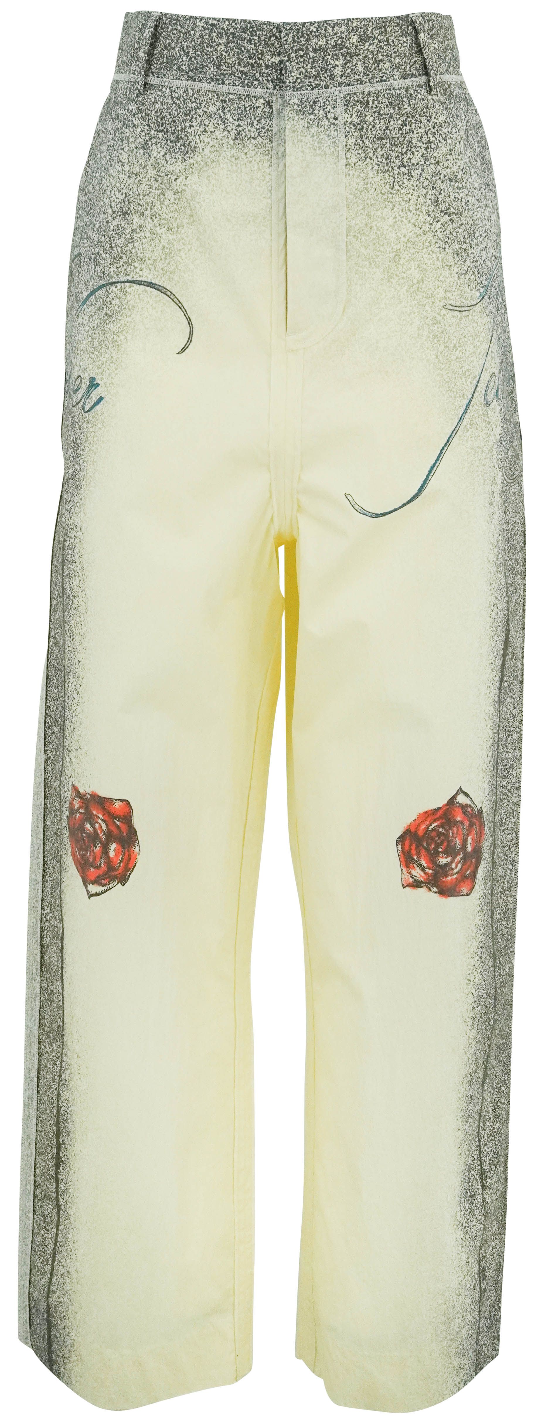 Jean Paul Gaultier Trousers in Cream Multi