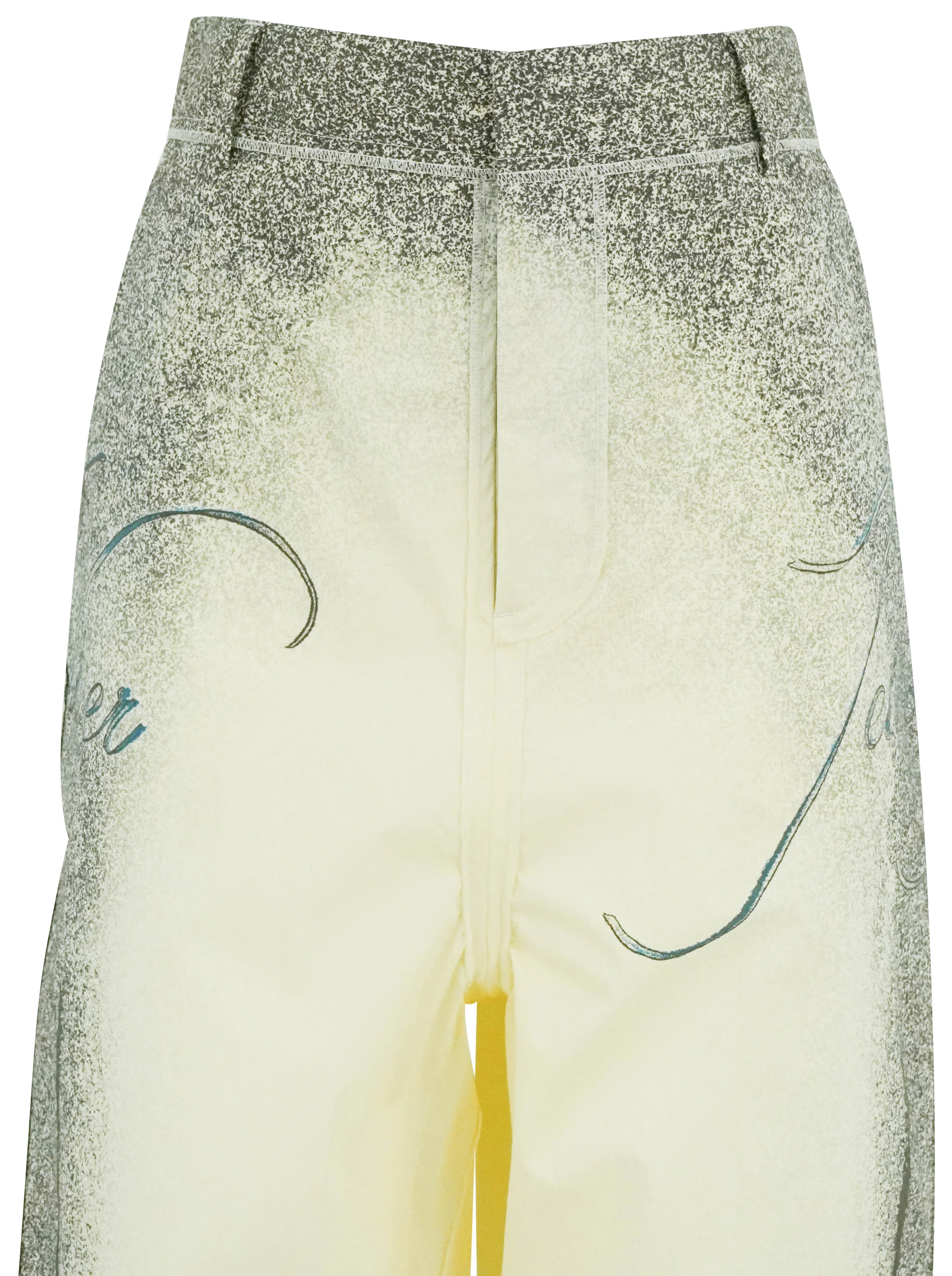 Jean Paul Gaultier Trousers in Cream Multi - Image 3