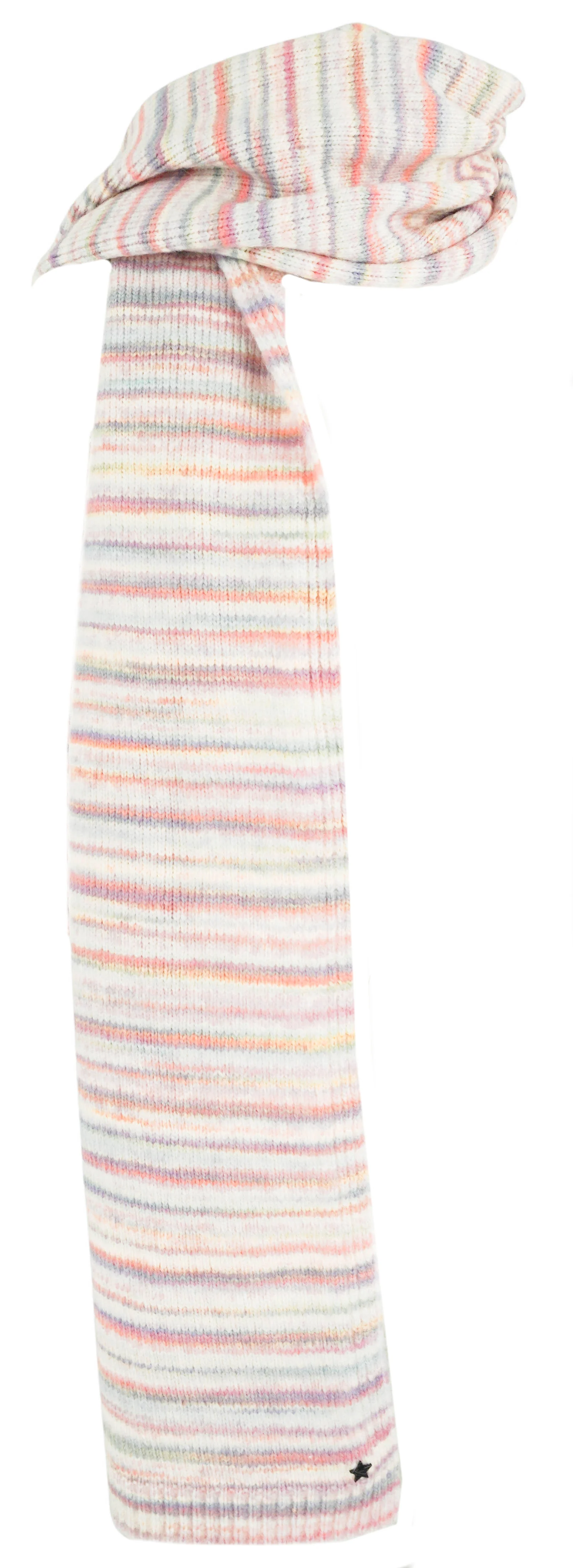 Jocelyn Space Dyed Scarf in Pastel Multi - Image 3
