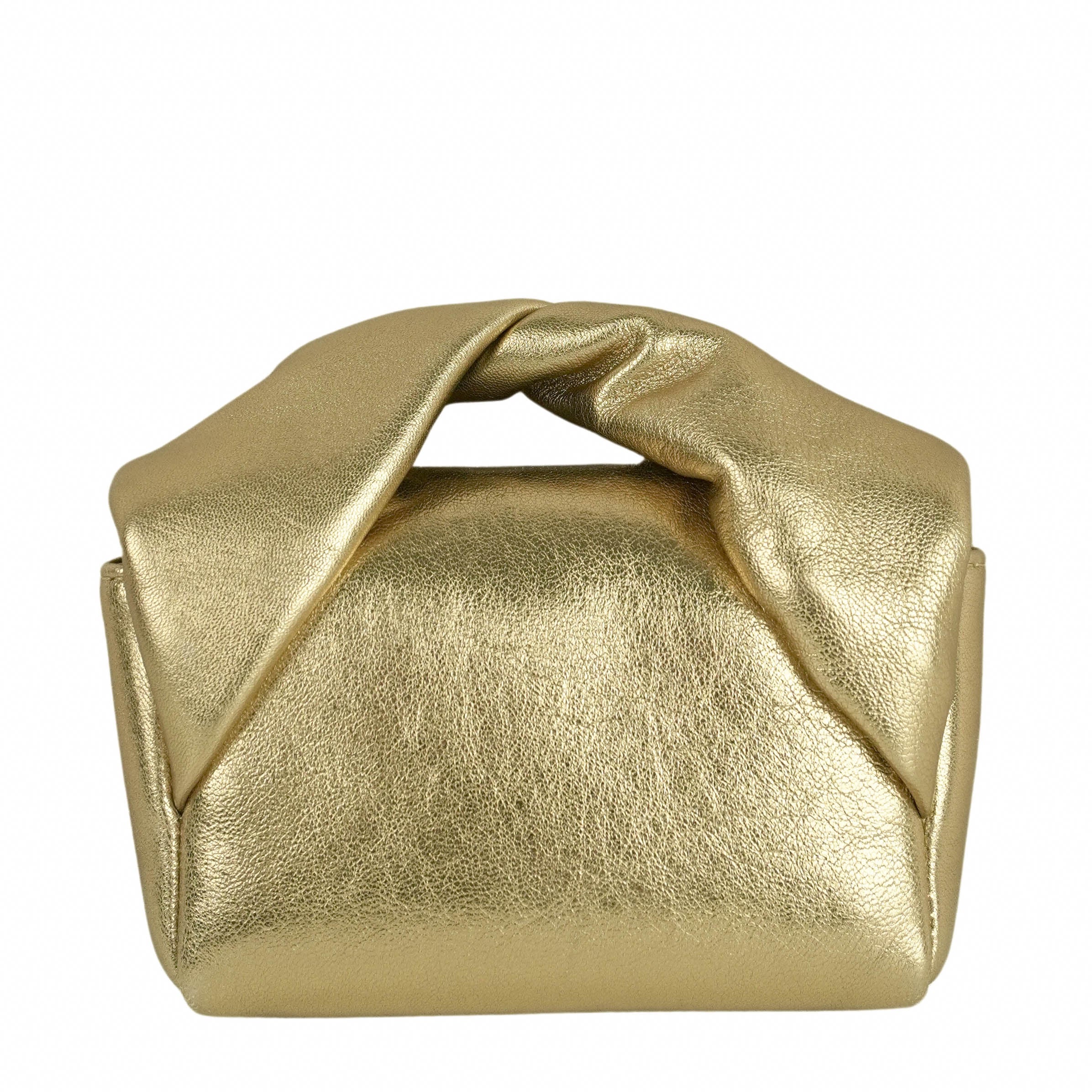 JW Anderson Nano Mini Twister Bag in Gold - Image 2