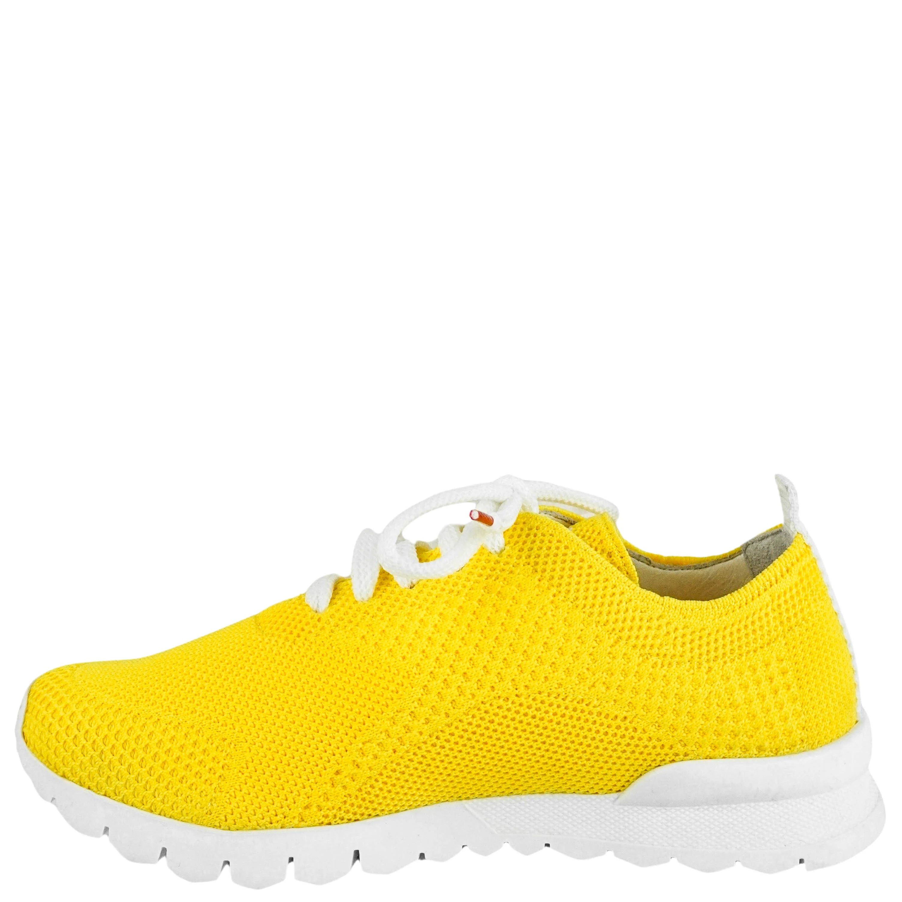Kiton Fit Sneakers in Yellow - Image 2