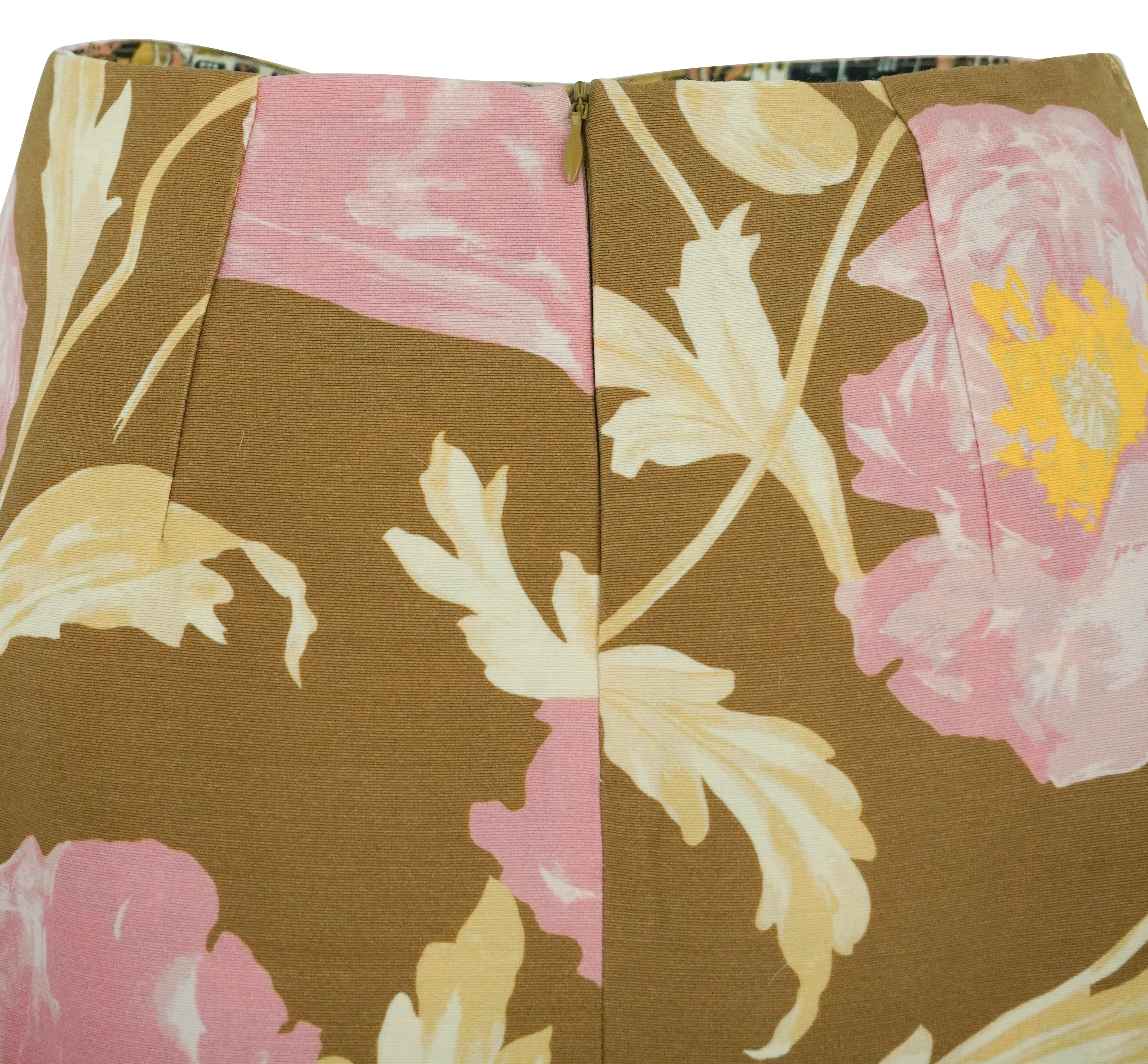 La DoubleJ. Cady Wool Pencil Skirt in Sylph Khaki - Image 3