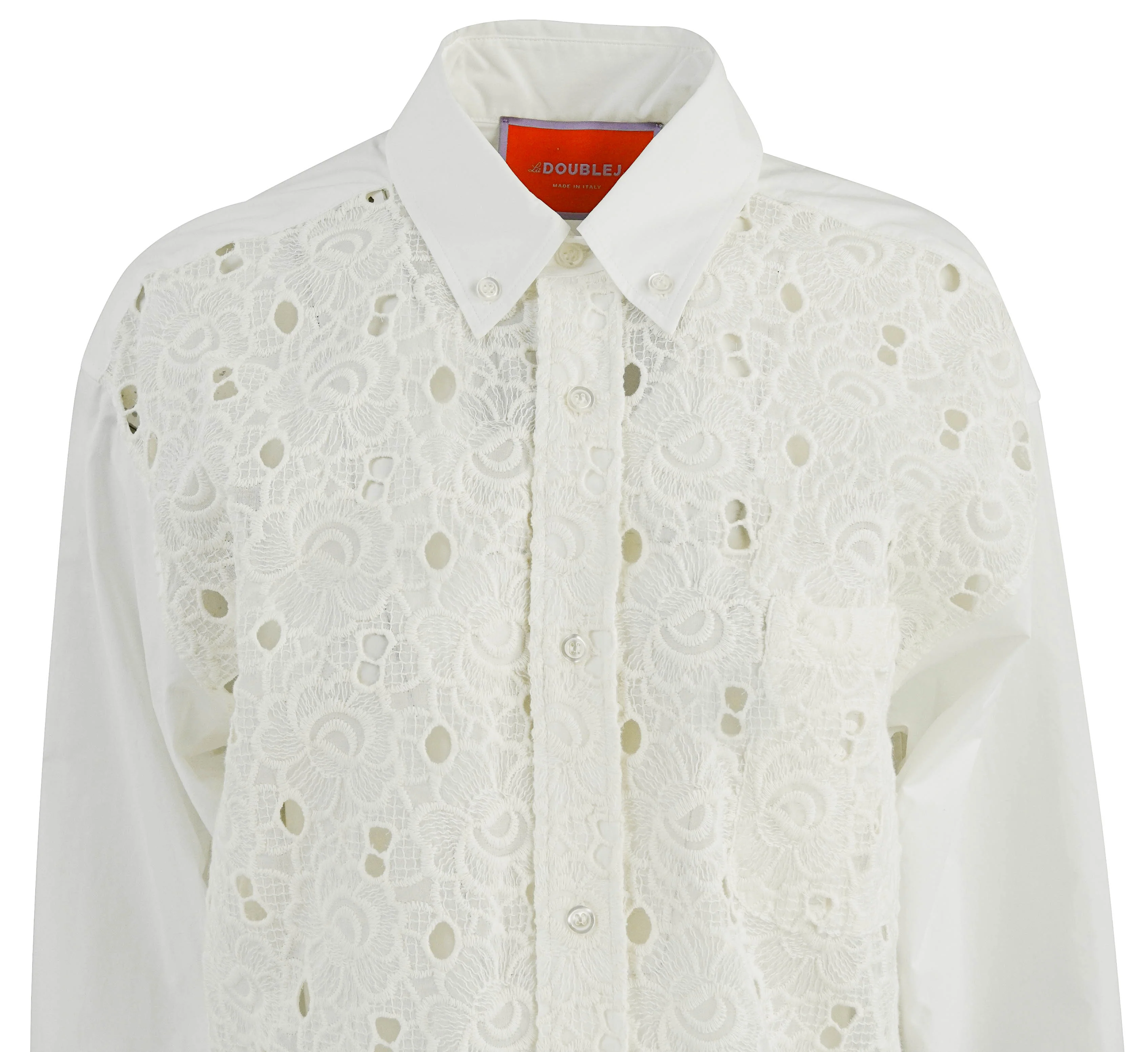 La DoubleJ. Lacey Better Than Your Boyfriend's Shirt in White - Image 3