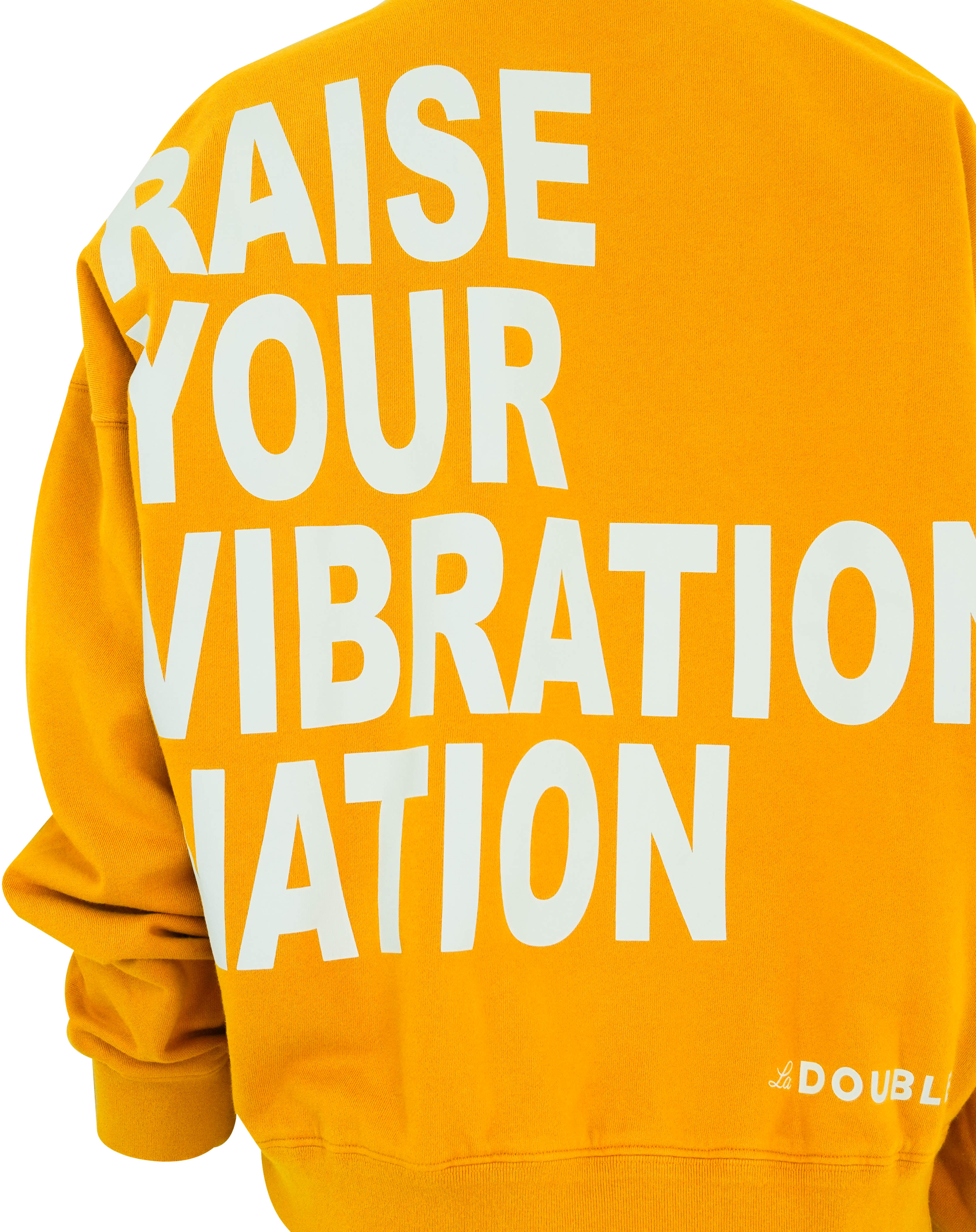 La DoubleJ. Off Court Sweatshirt in Dark Mustard - Image 3