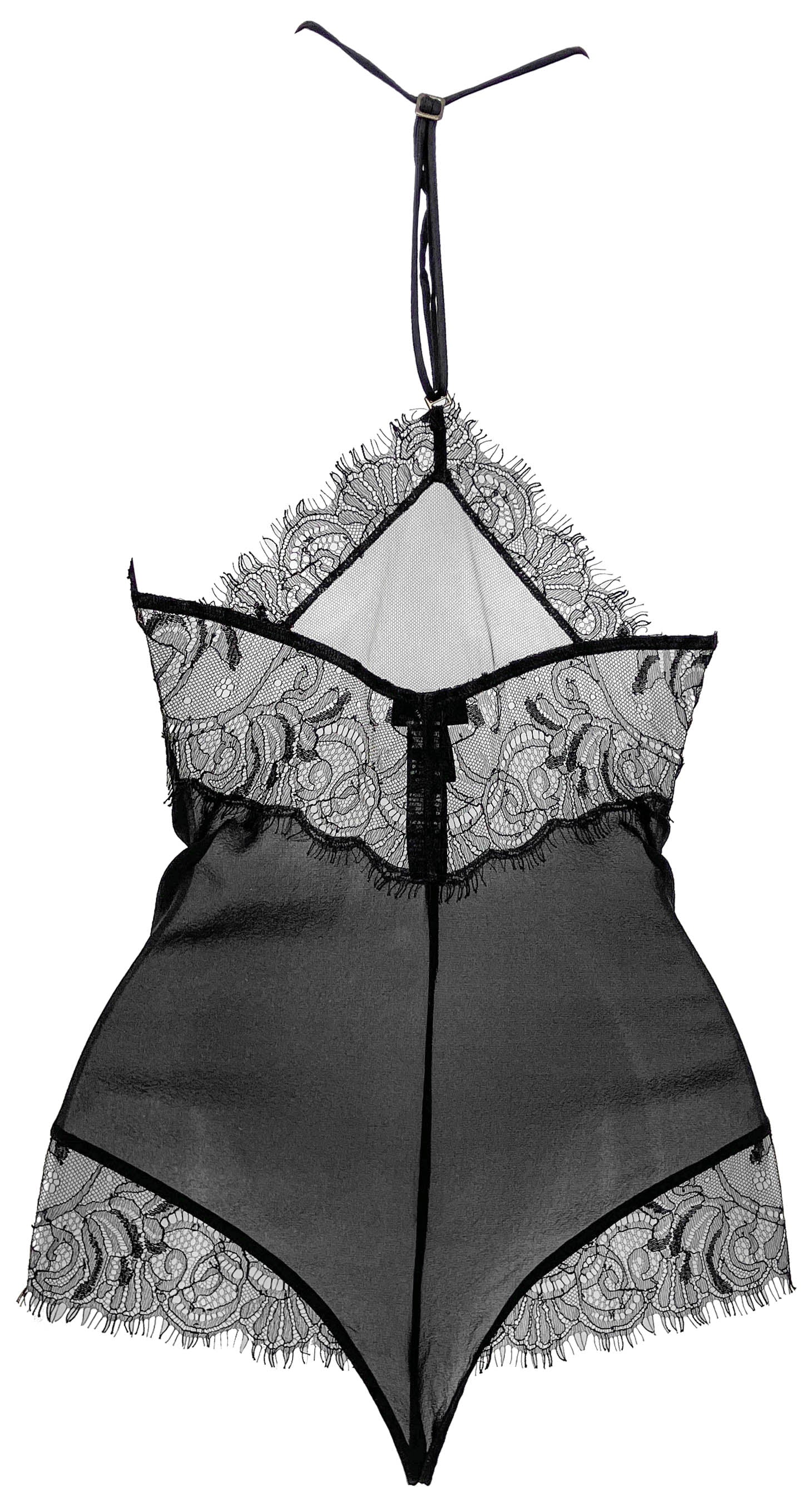 La Perla Sheer Lace Lingerie in Black - Image 2