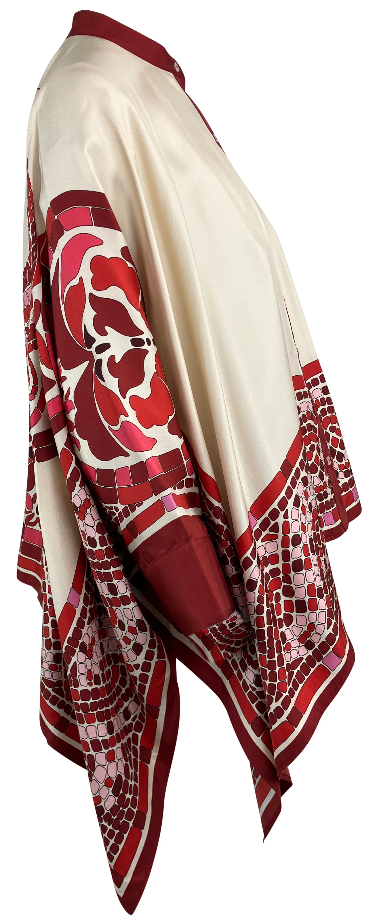 La DoubleJ. Foulard Shirt in Cobra Placée Red - Image 3