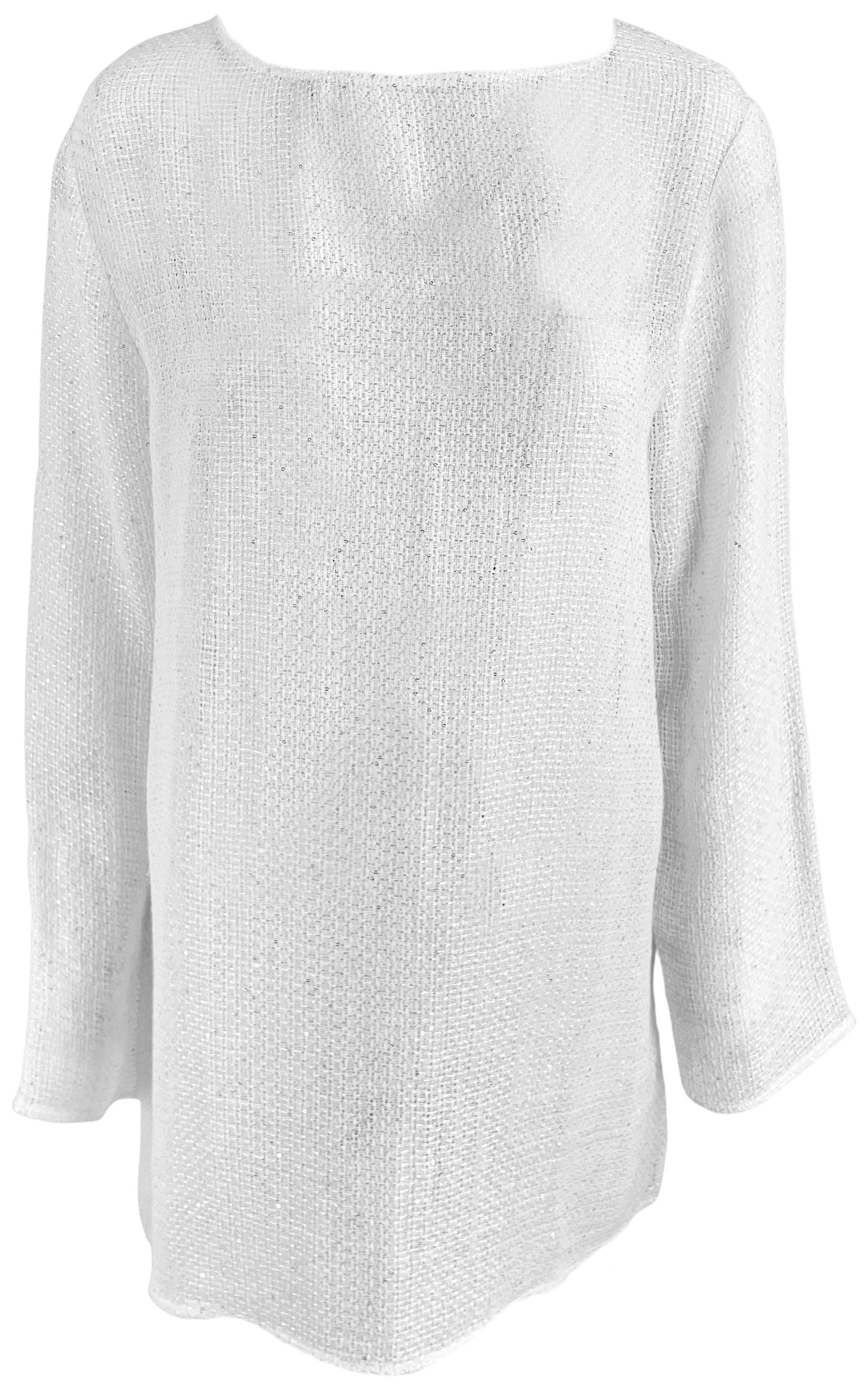 Leset Stella Tunic in White