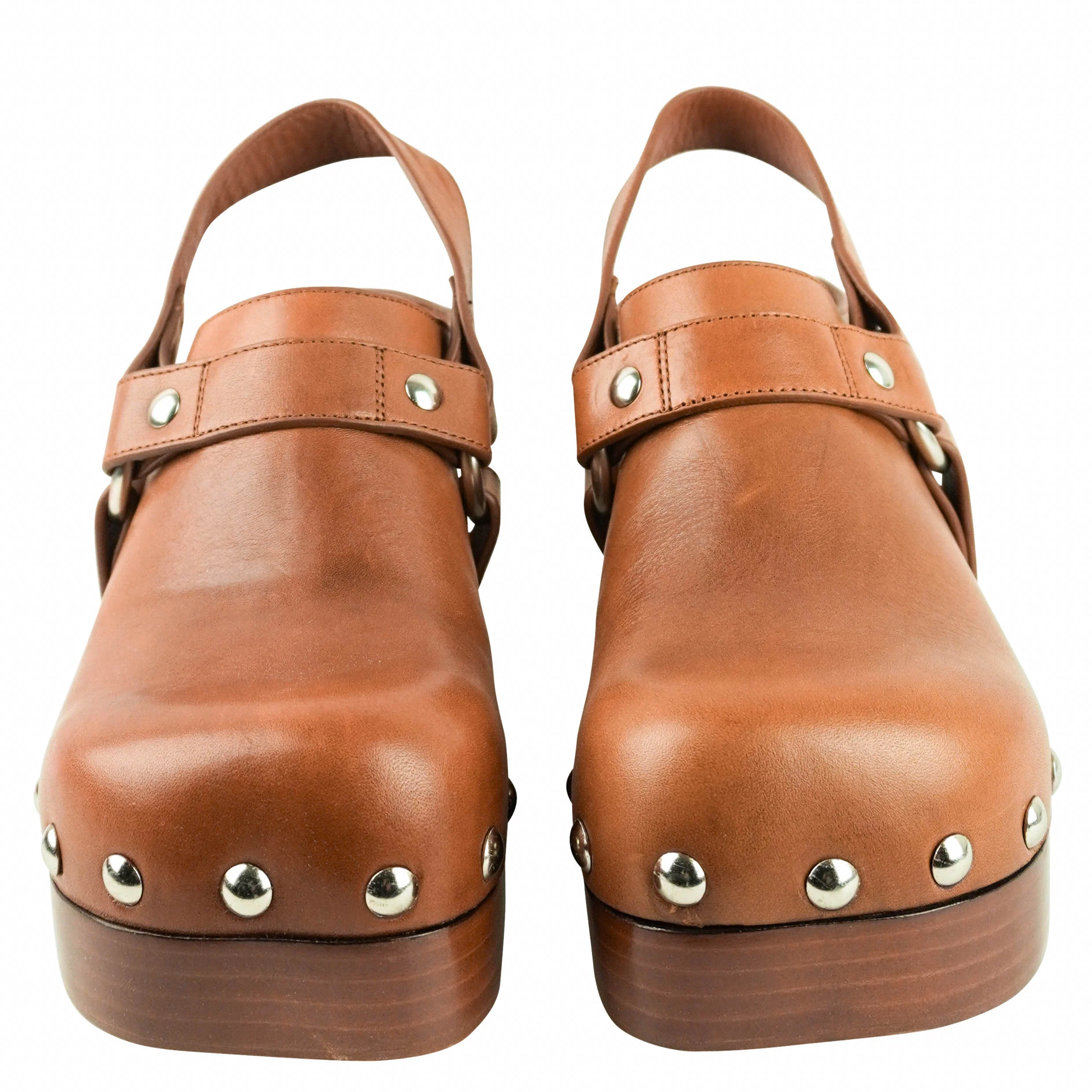Loewe Tacha Mules in Brown - Image 4
