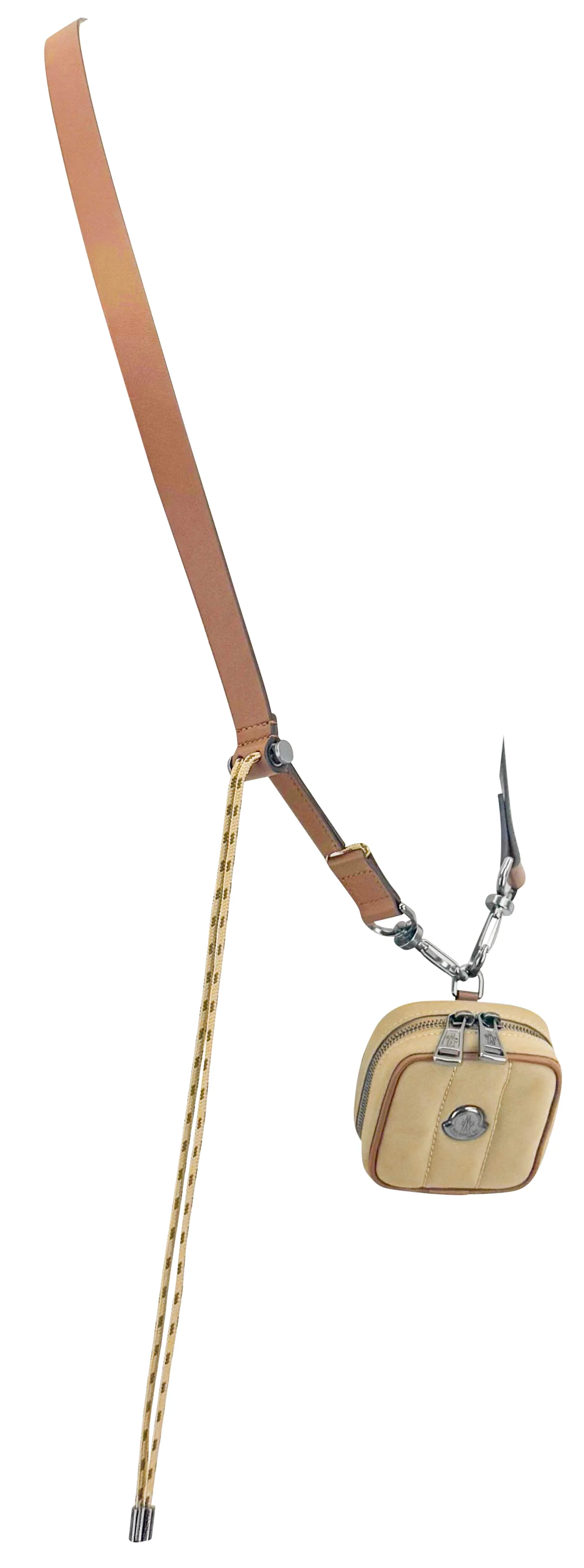 Moncler Micro Pouch Crossbody Bag in Brown - Image 3