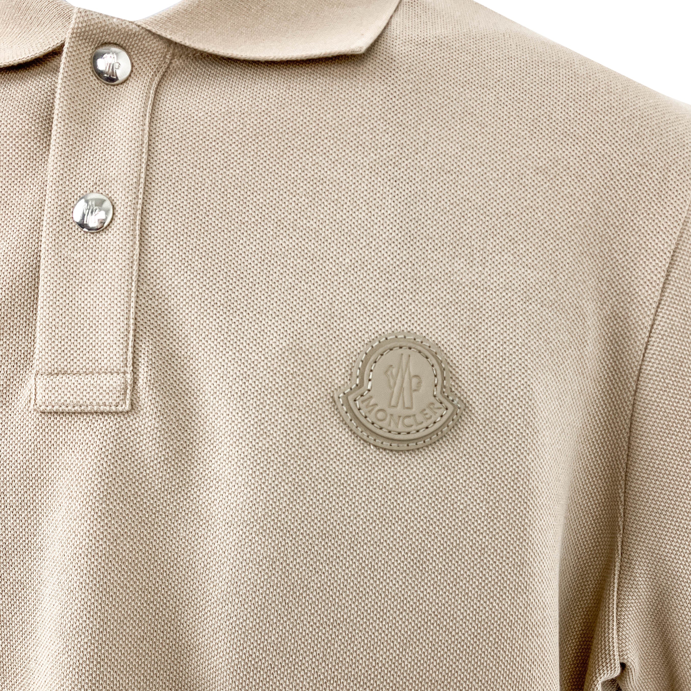 Moncler Polo in Khaki - Image 3