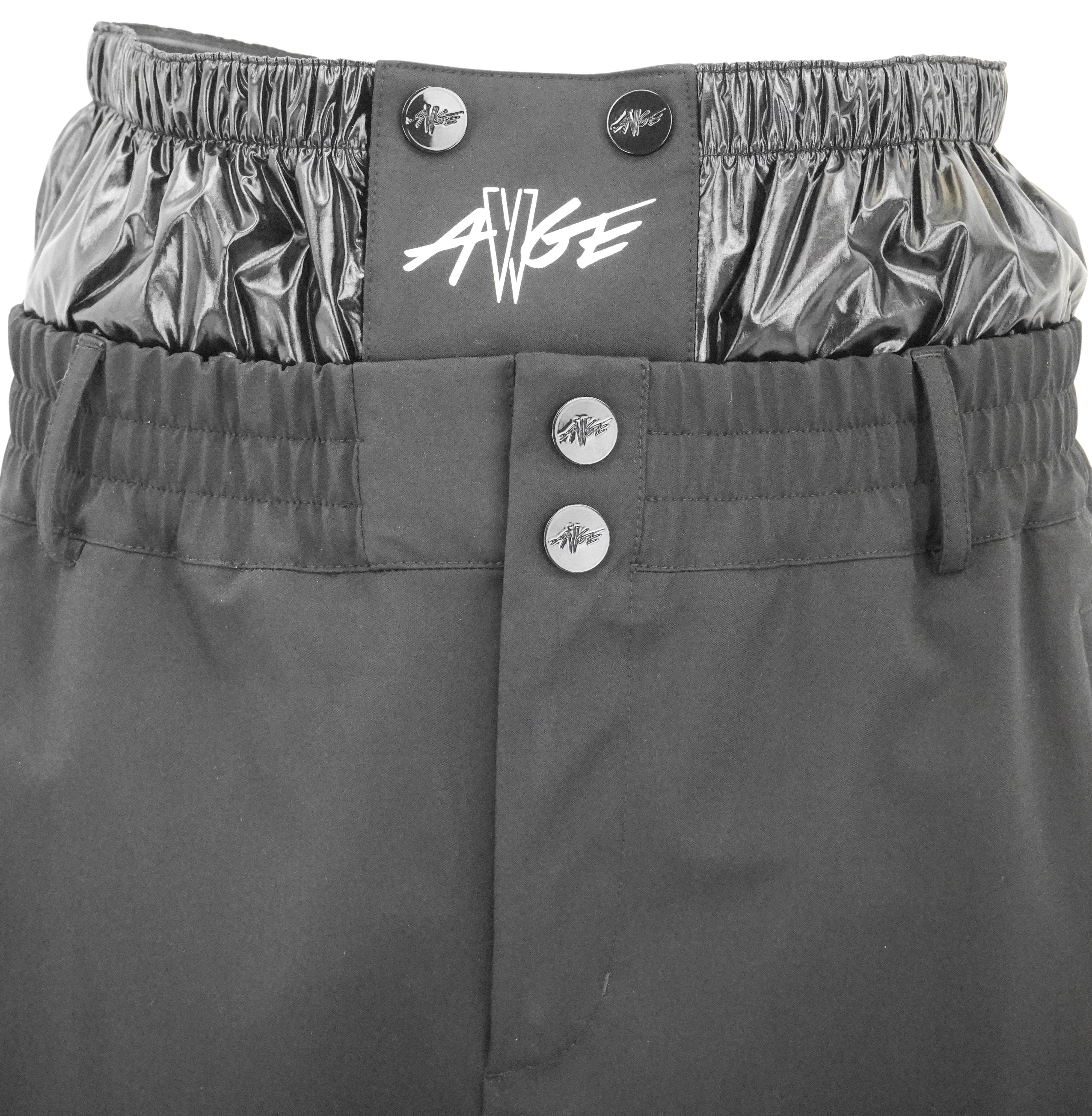 Moncler x ASAP Rocky Logo Shorts in Black - Image 3