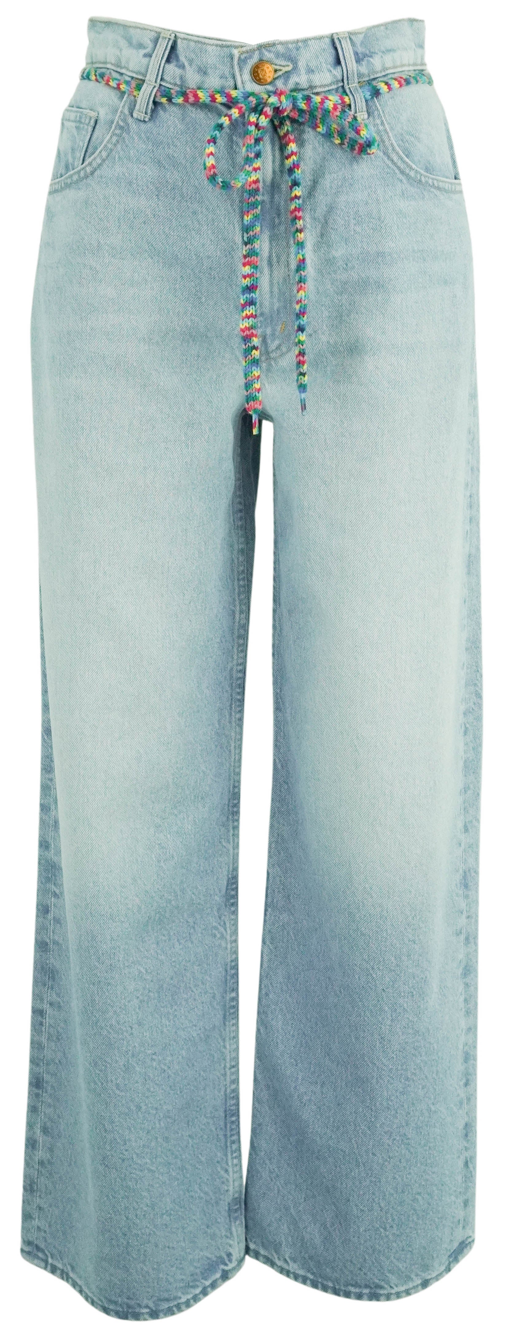 Mother Snacks! The Shoelace Fun Dip Nerdy Jeans in Whipped