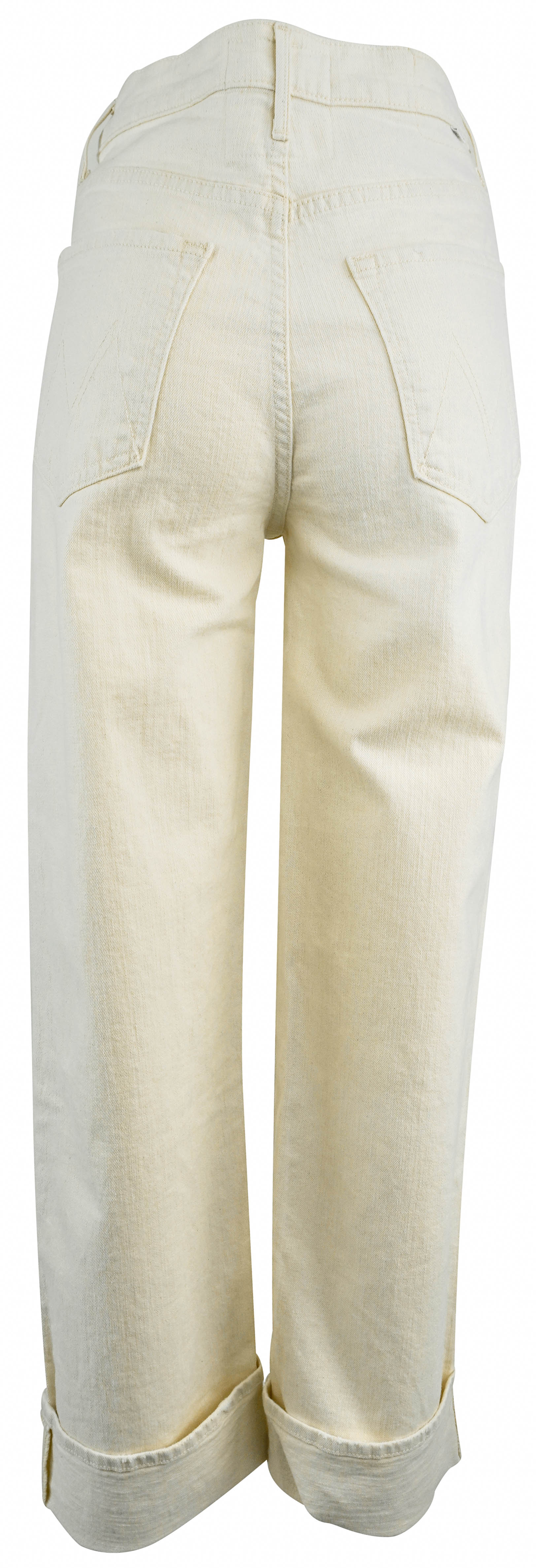 Mother The Spitfire Ankle Cuff Denim in Act Natural - Image 2