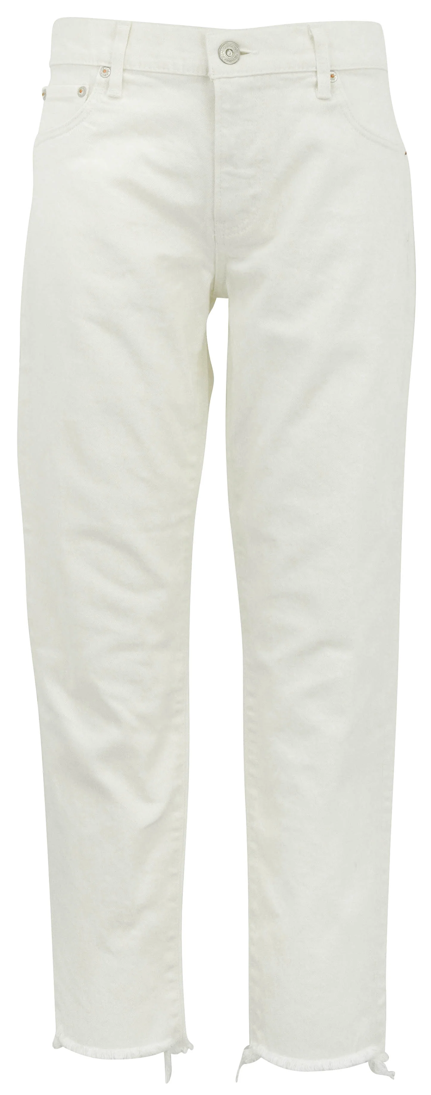 Moussy Vintage Calvert Skinny Denim in White