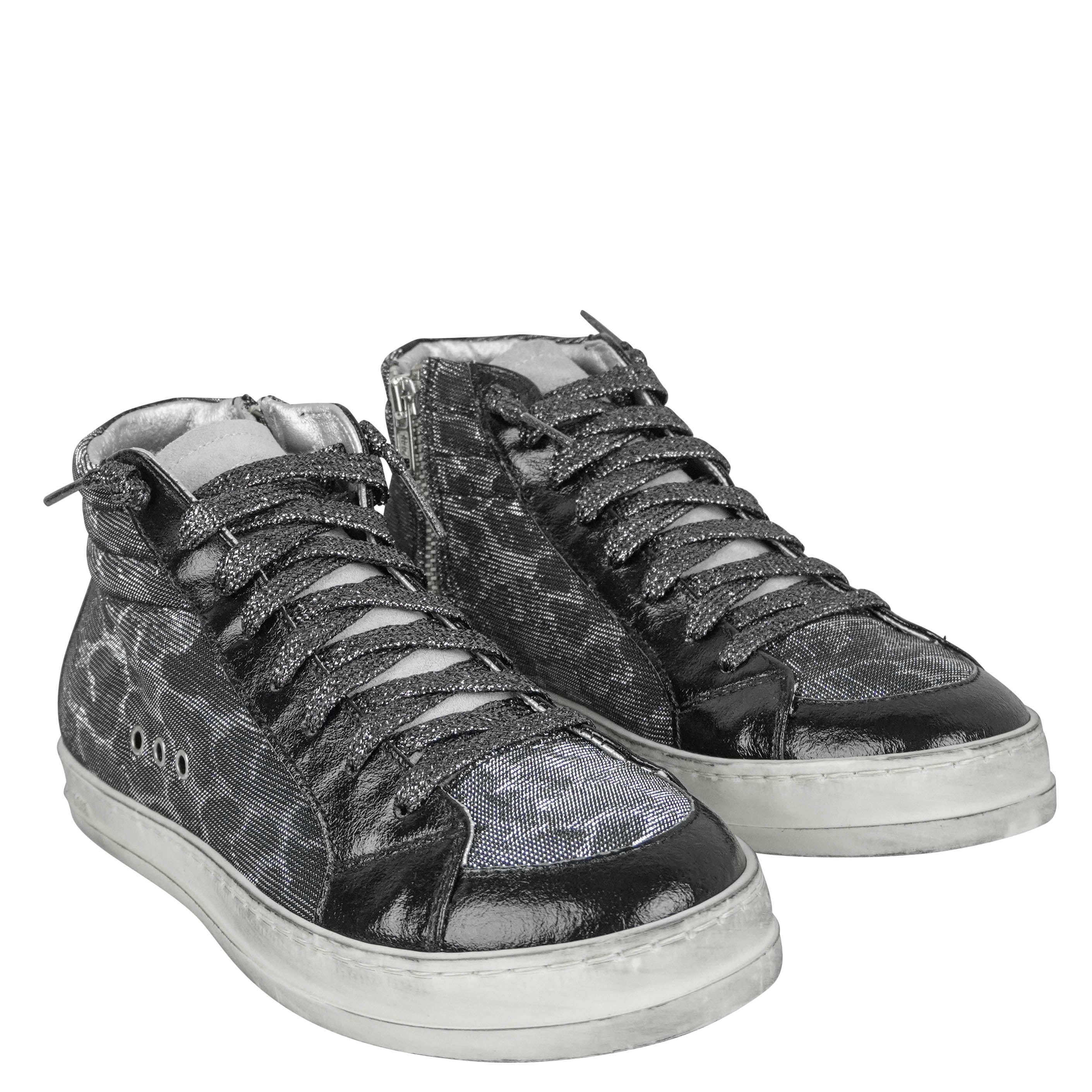P448 Skate High Top Sneakers in Glam - Image 3