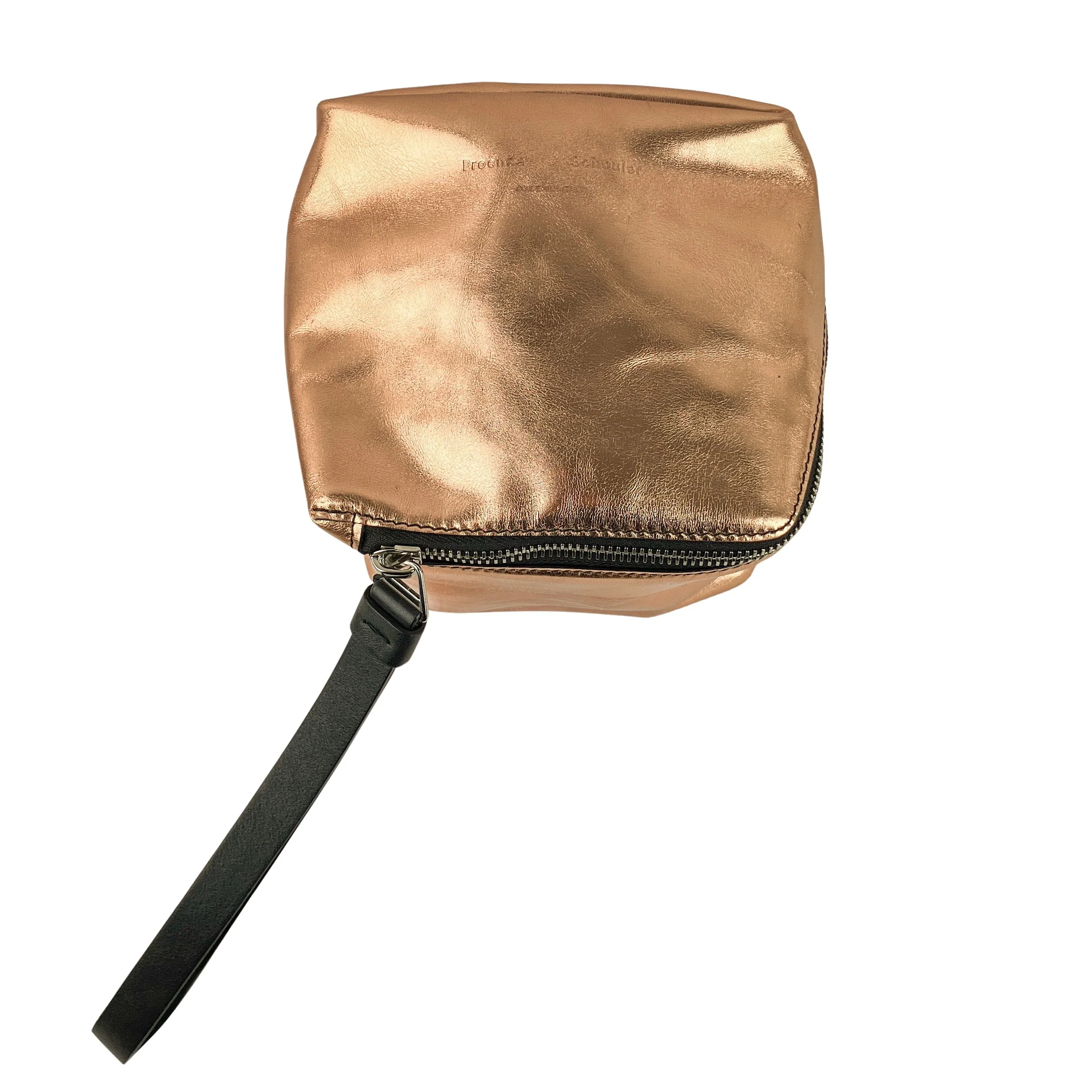 Proenza Schouler Mini Cube Clutch in Rose Gold - Image 3