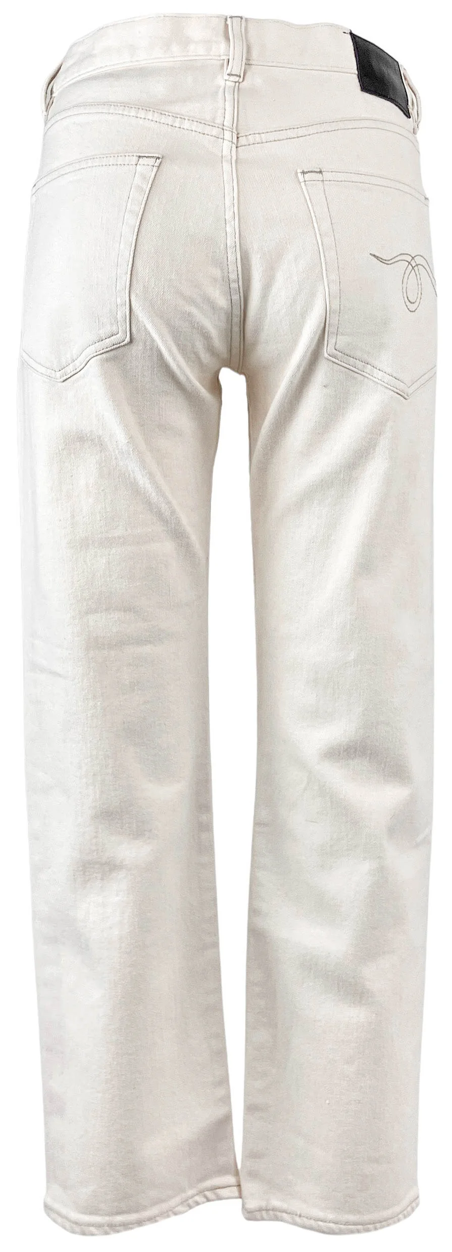 R13 Romeo Denim in Ecru - Image 2