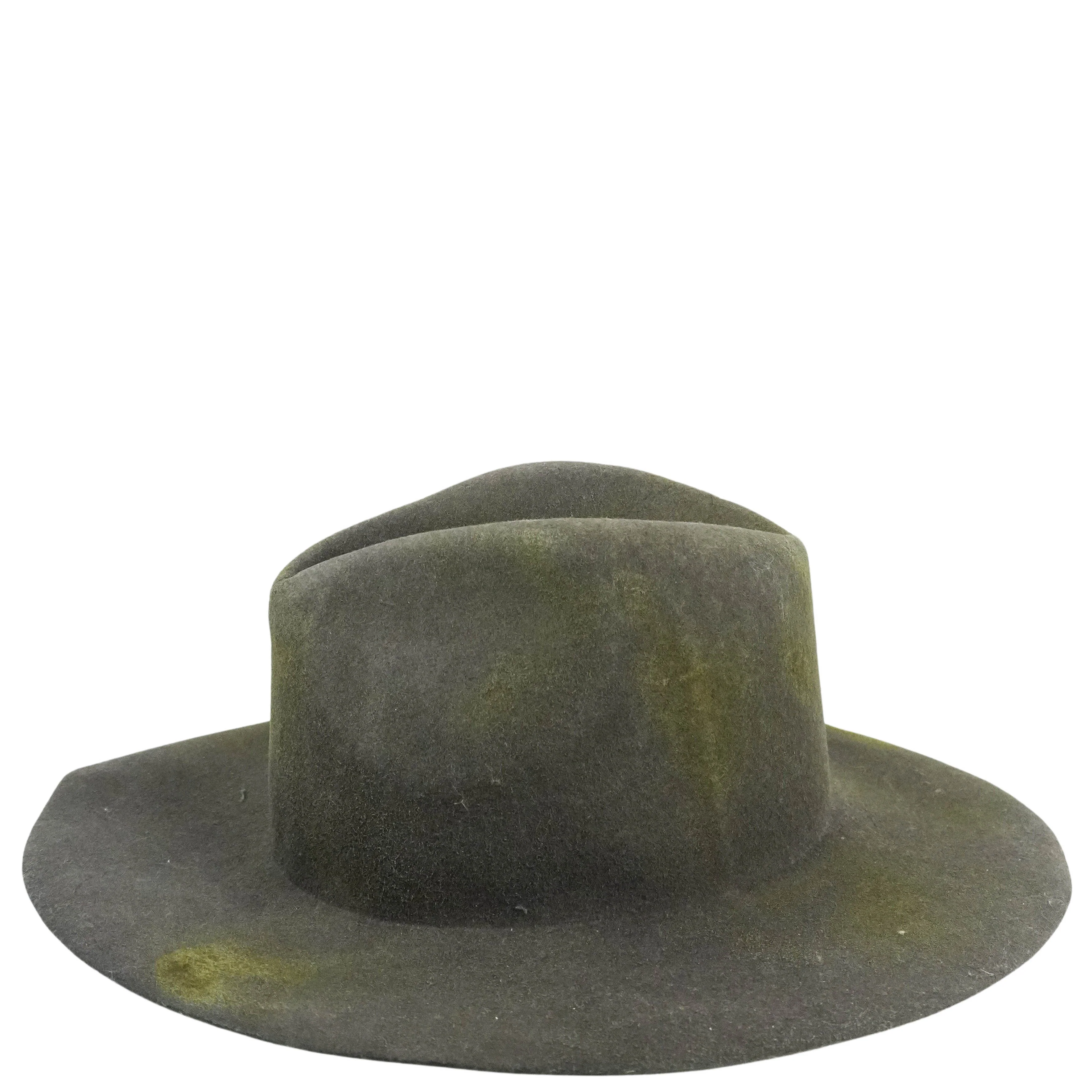 Reinhard Plank Hat in Dark Green/Brown - Image 2