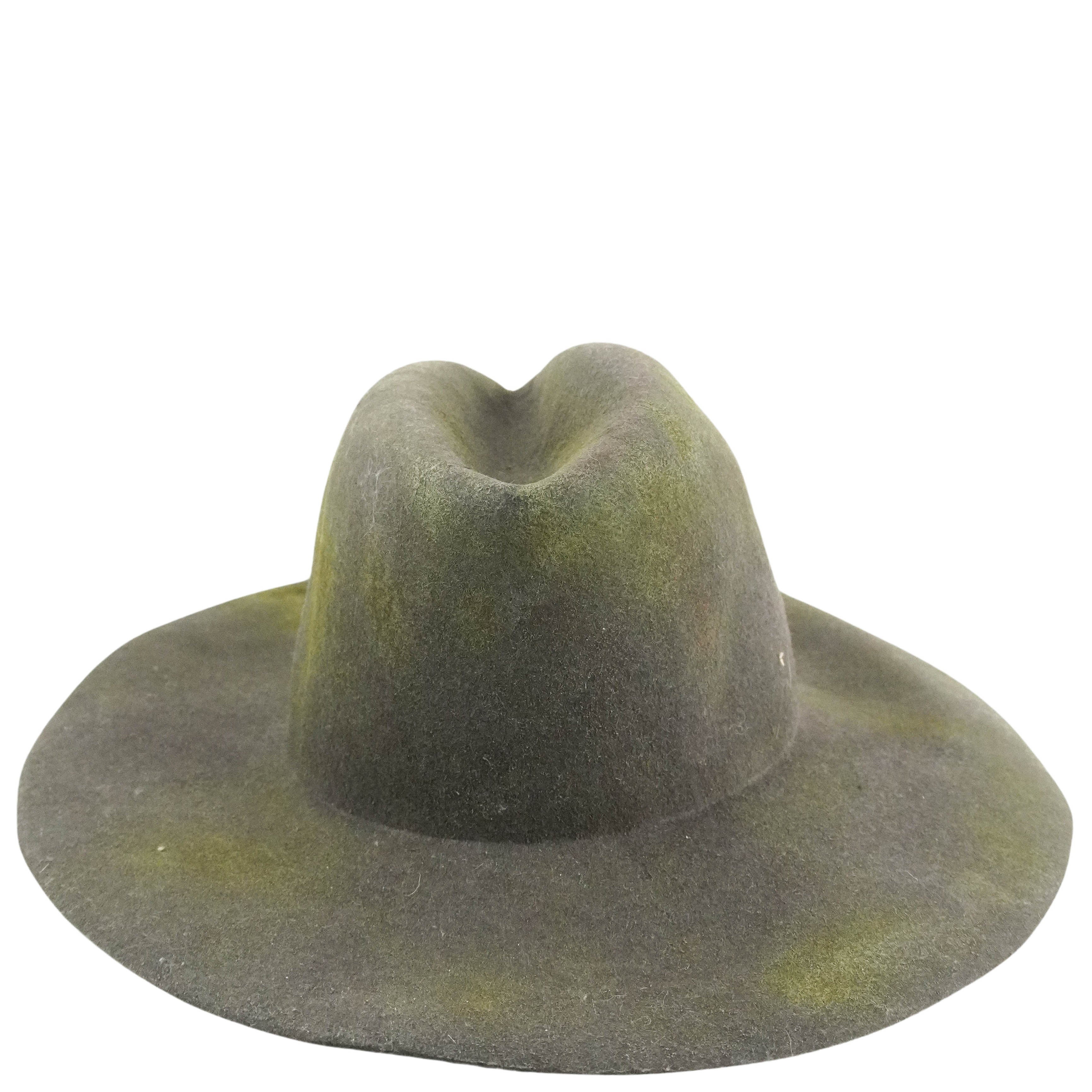 Reinhard Plank Hat in Dark Green/Brown - Image 3