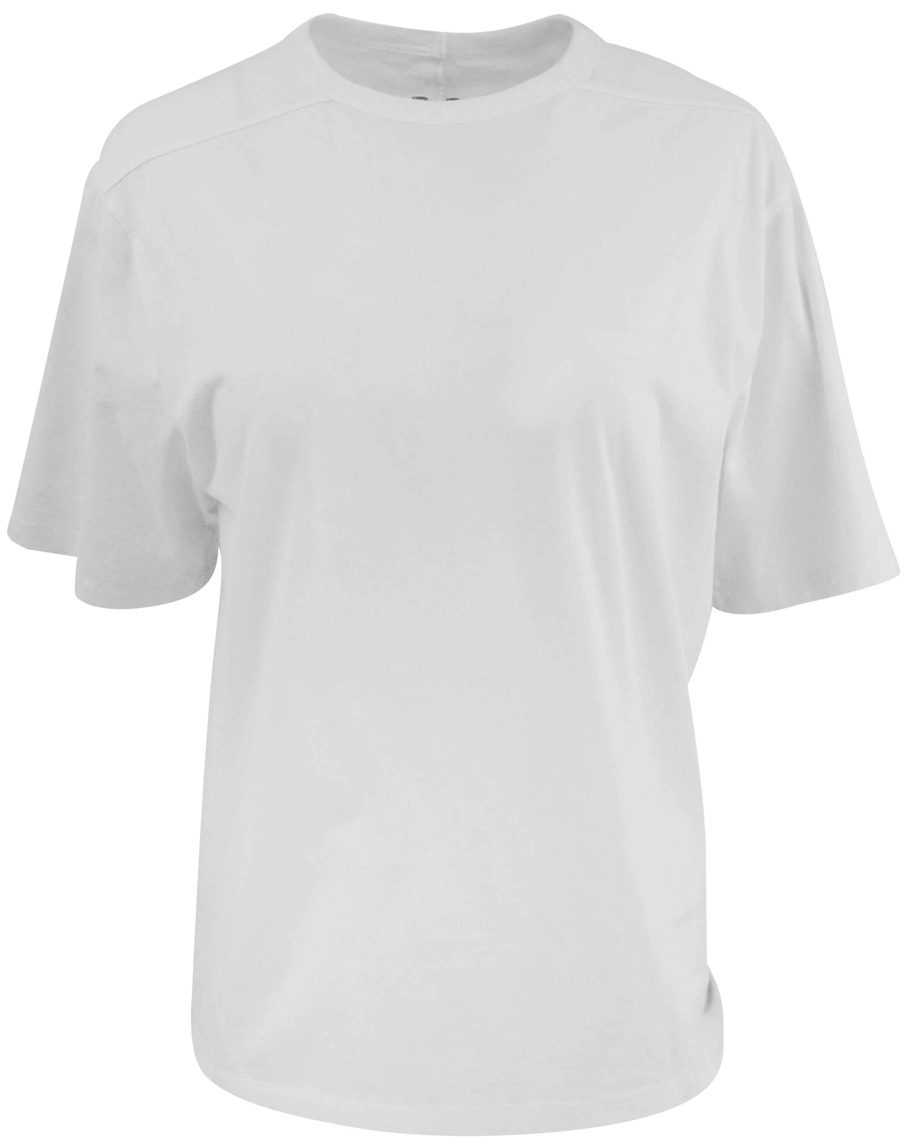 Rick Owens Brad Tee in Milk