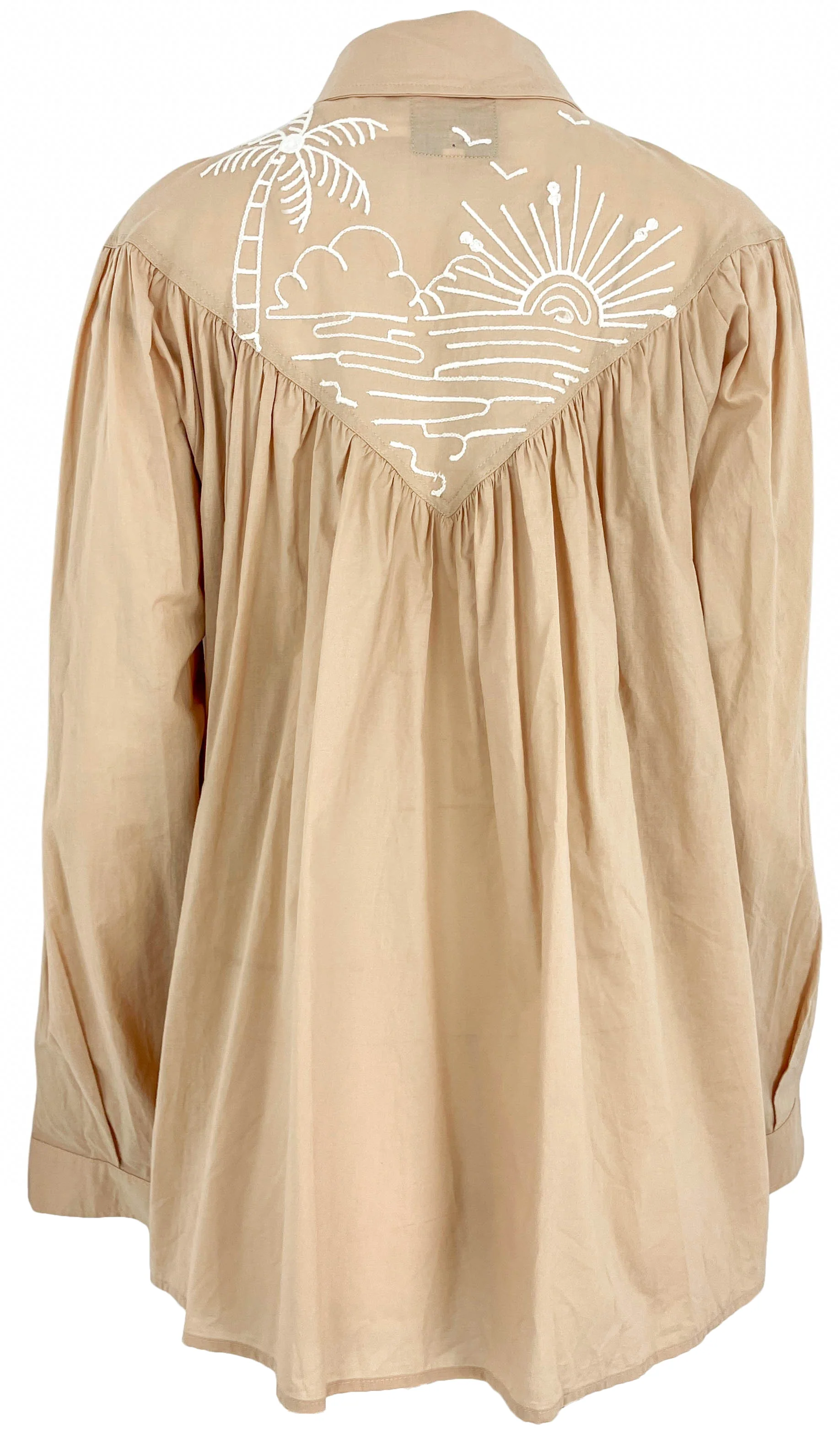 Romi Basha Blouse with Shell Embroidery - Image 2