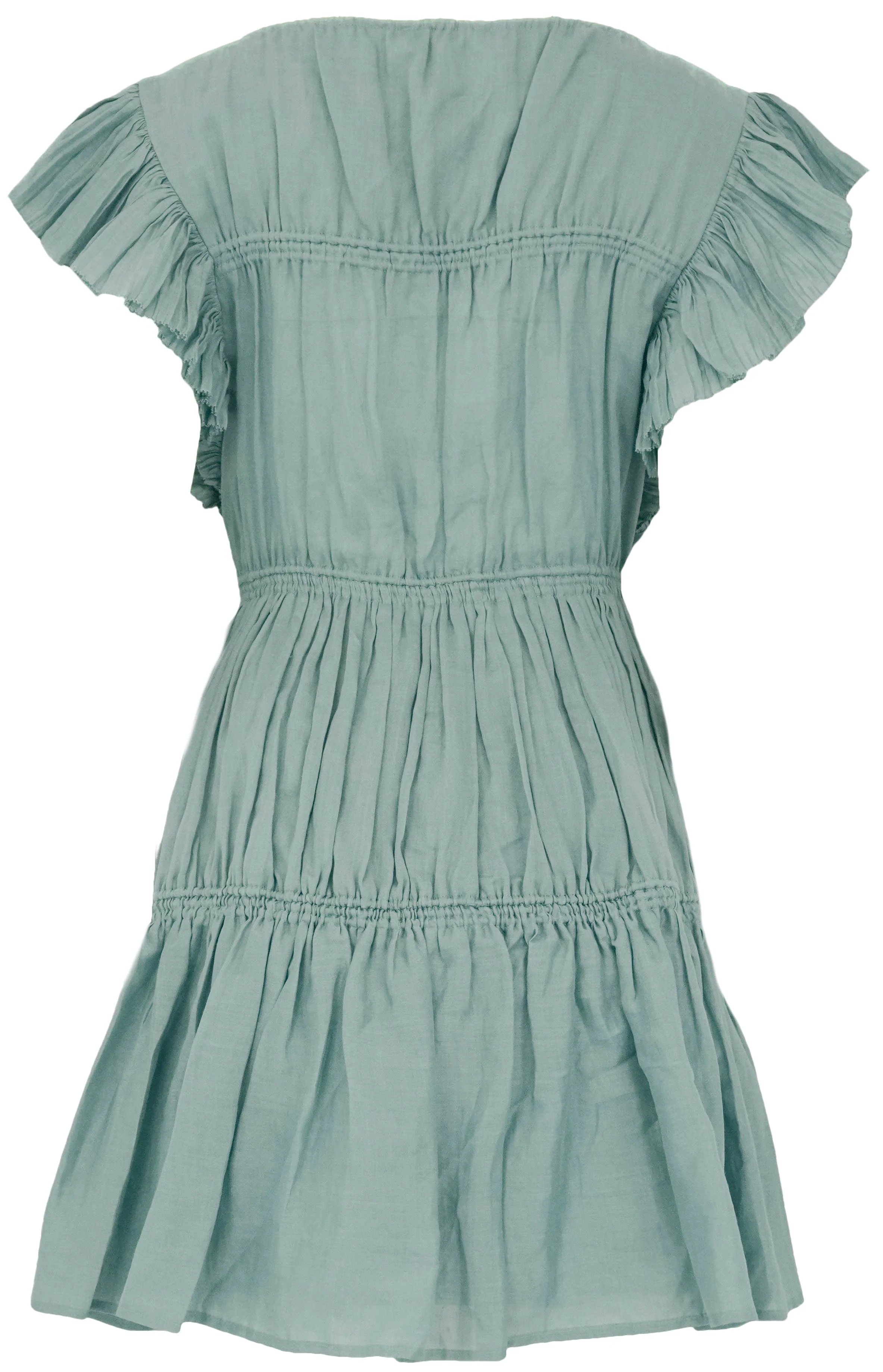 Sea NY Anise Tunic Dress in Pale Blue Grey - Image 2