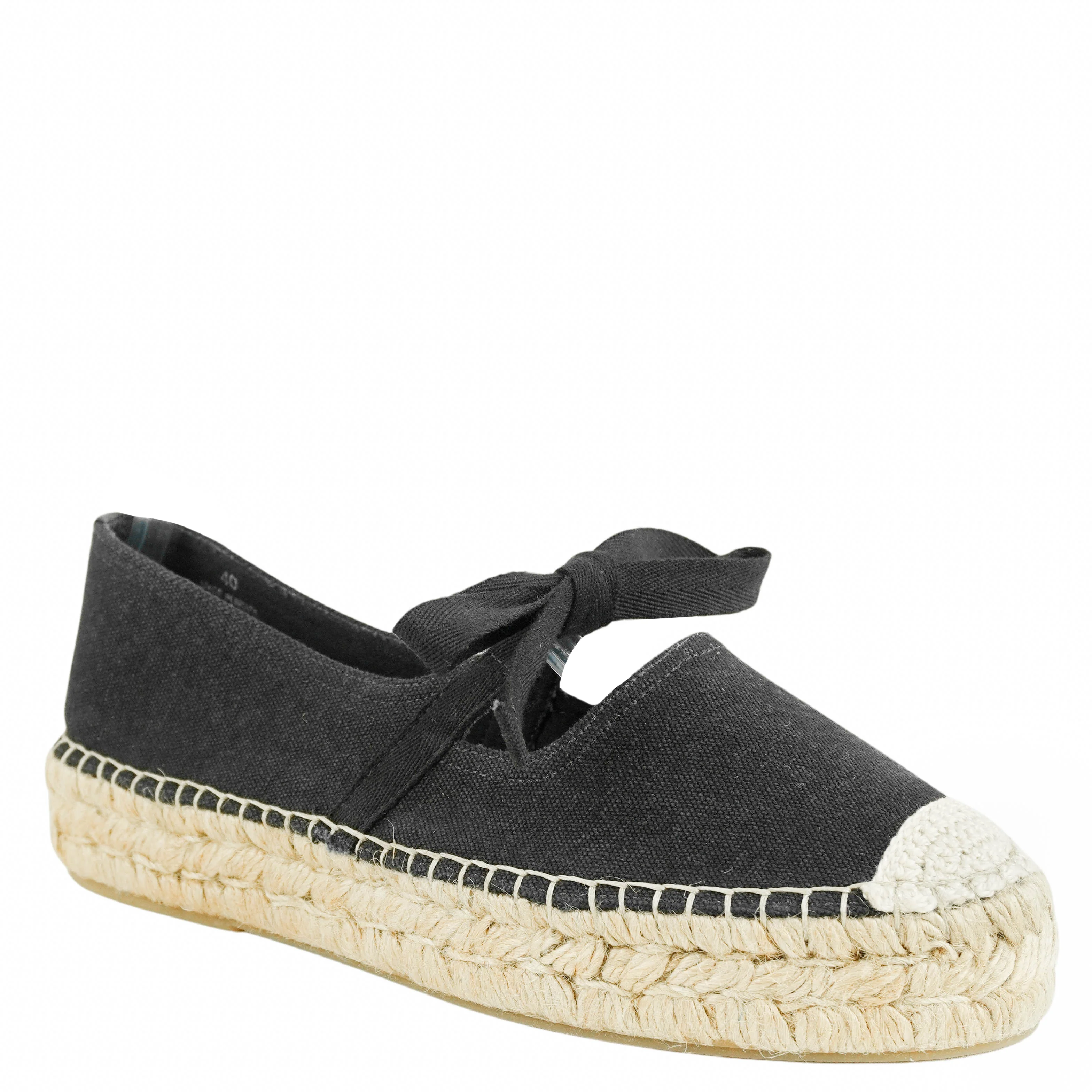 Staud Calla Mary Jane Espadrilles in Black - Image 3
